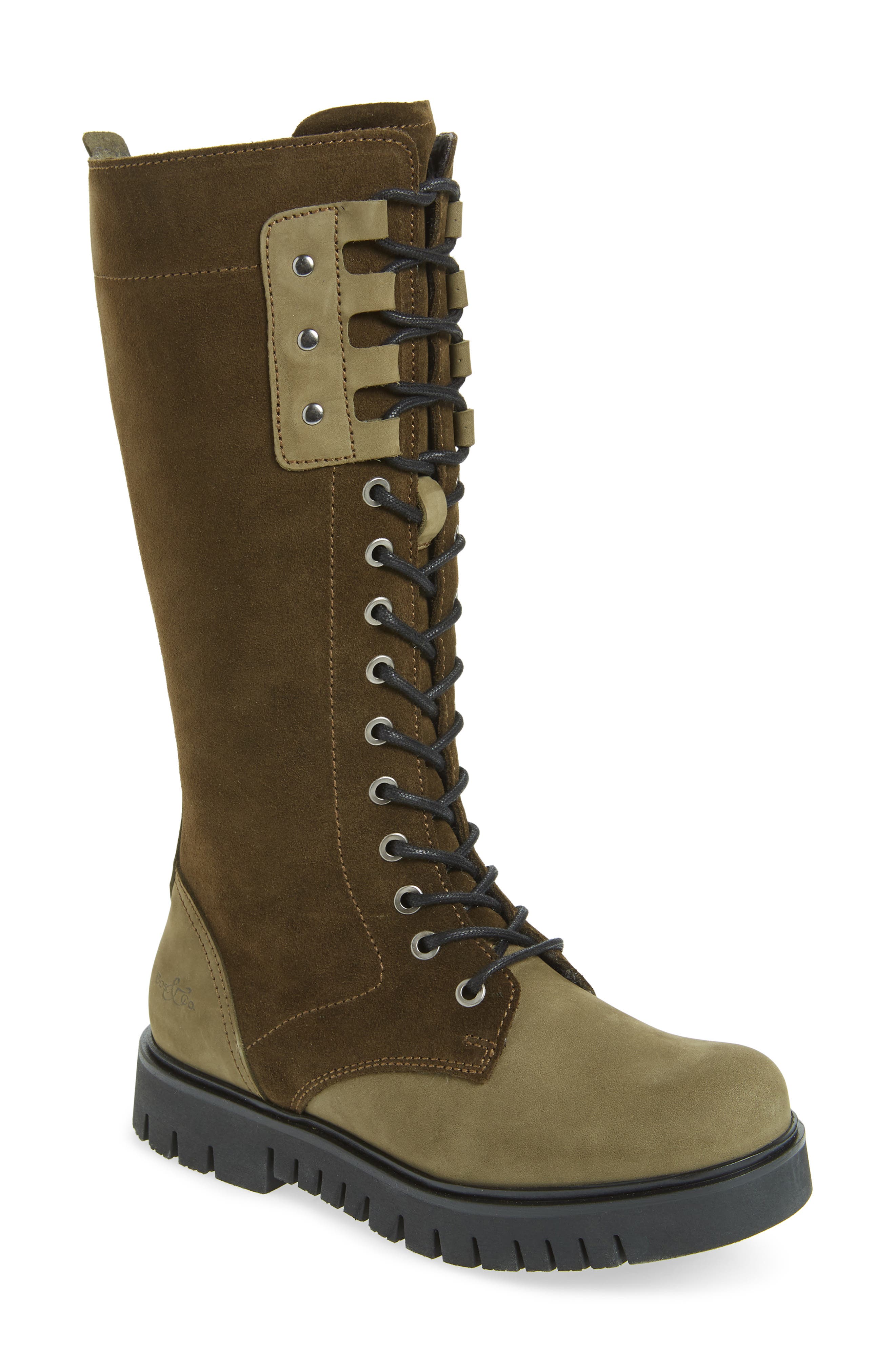 Bos. & Co. Portage Waterproof Lace-Up Boot - Green