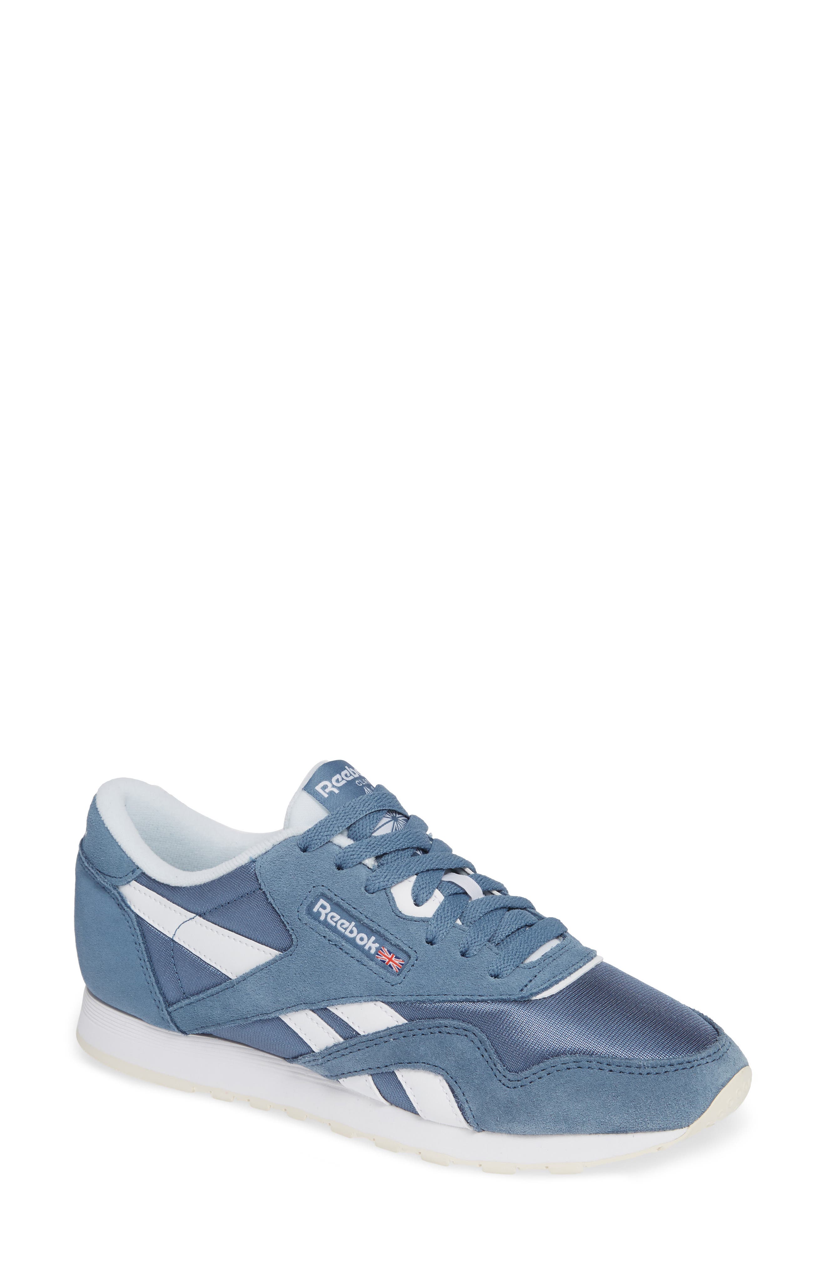 UPC 191965195044 product image for Women's Reebok Classic Sneaker, Size 10 M - Blue | upcitemdb.com