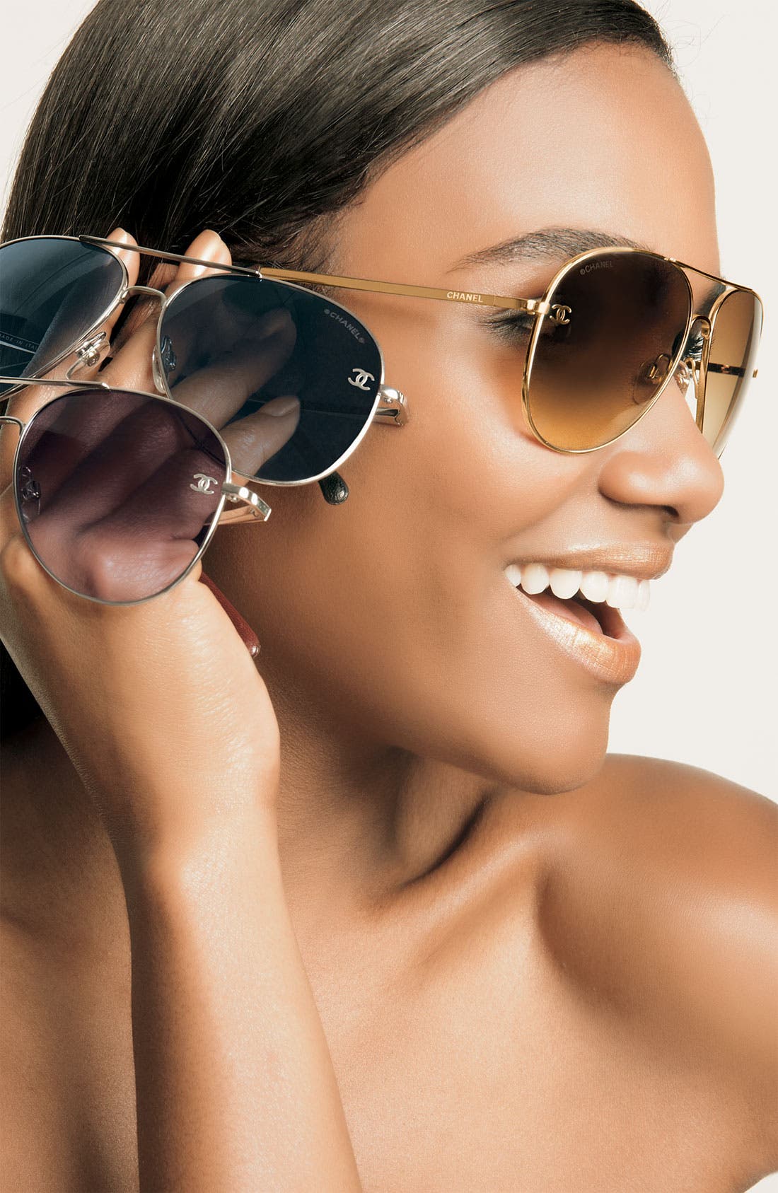 TITANIUM AVIATOR SUNGLASSES Nordstrom