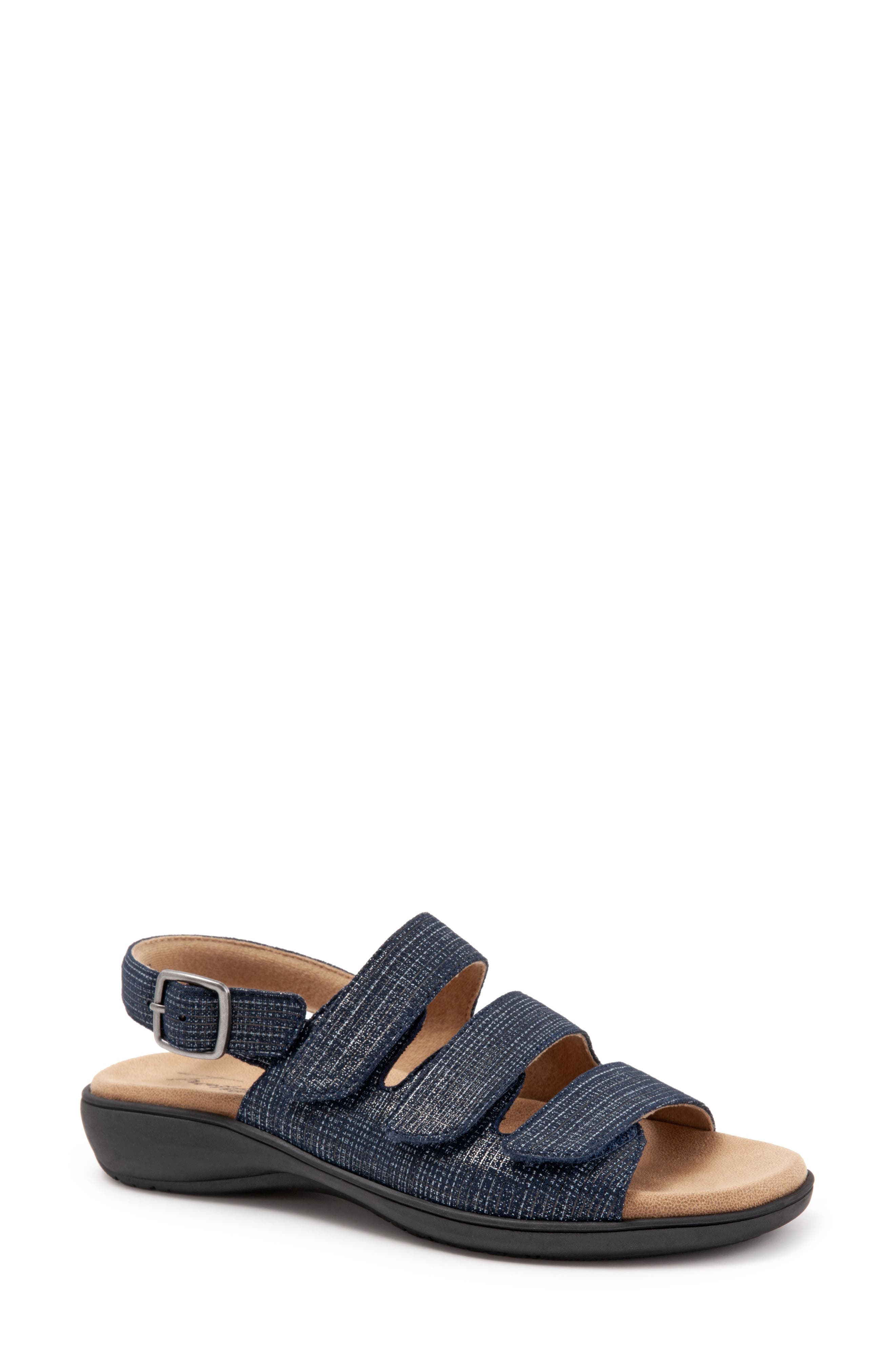Trotters Vine Sandal W - Blue