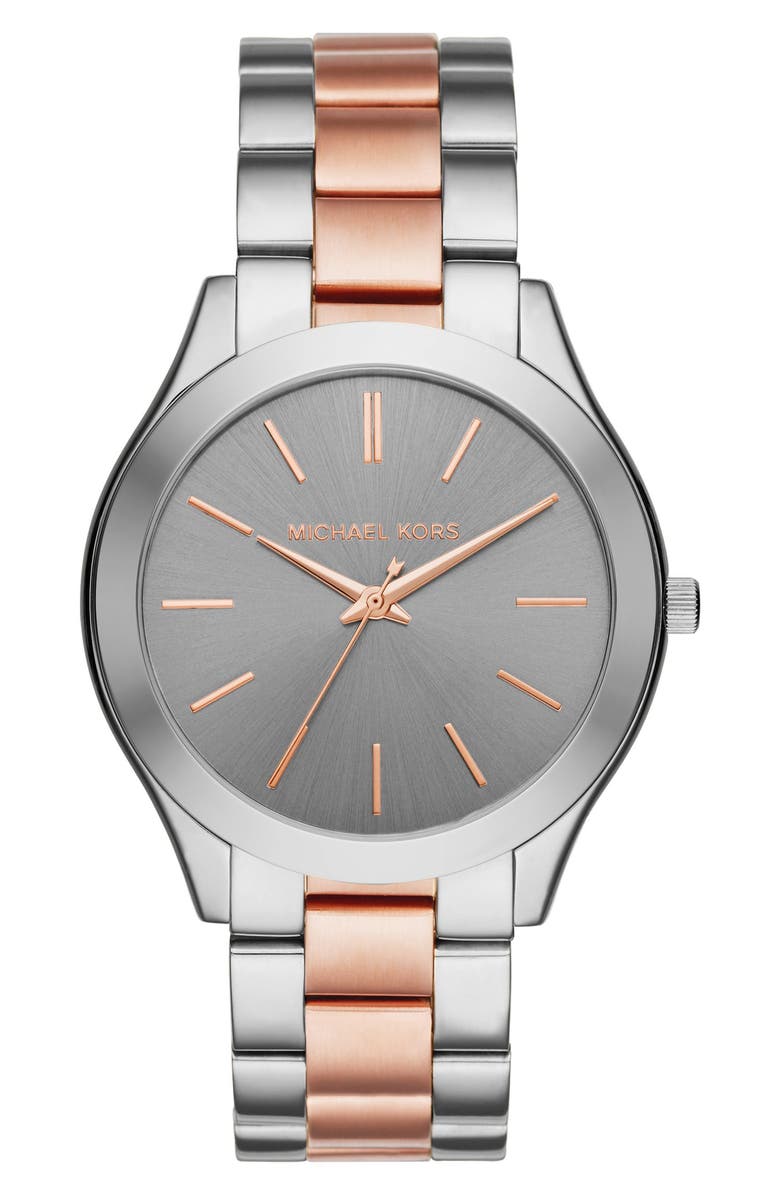 Michael Kors Slim Runway Bracelet Watch 42mm Nordstrom Slim Runway Bracelet Watch 42mm