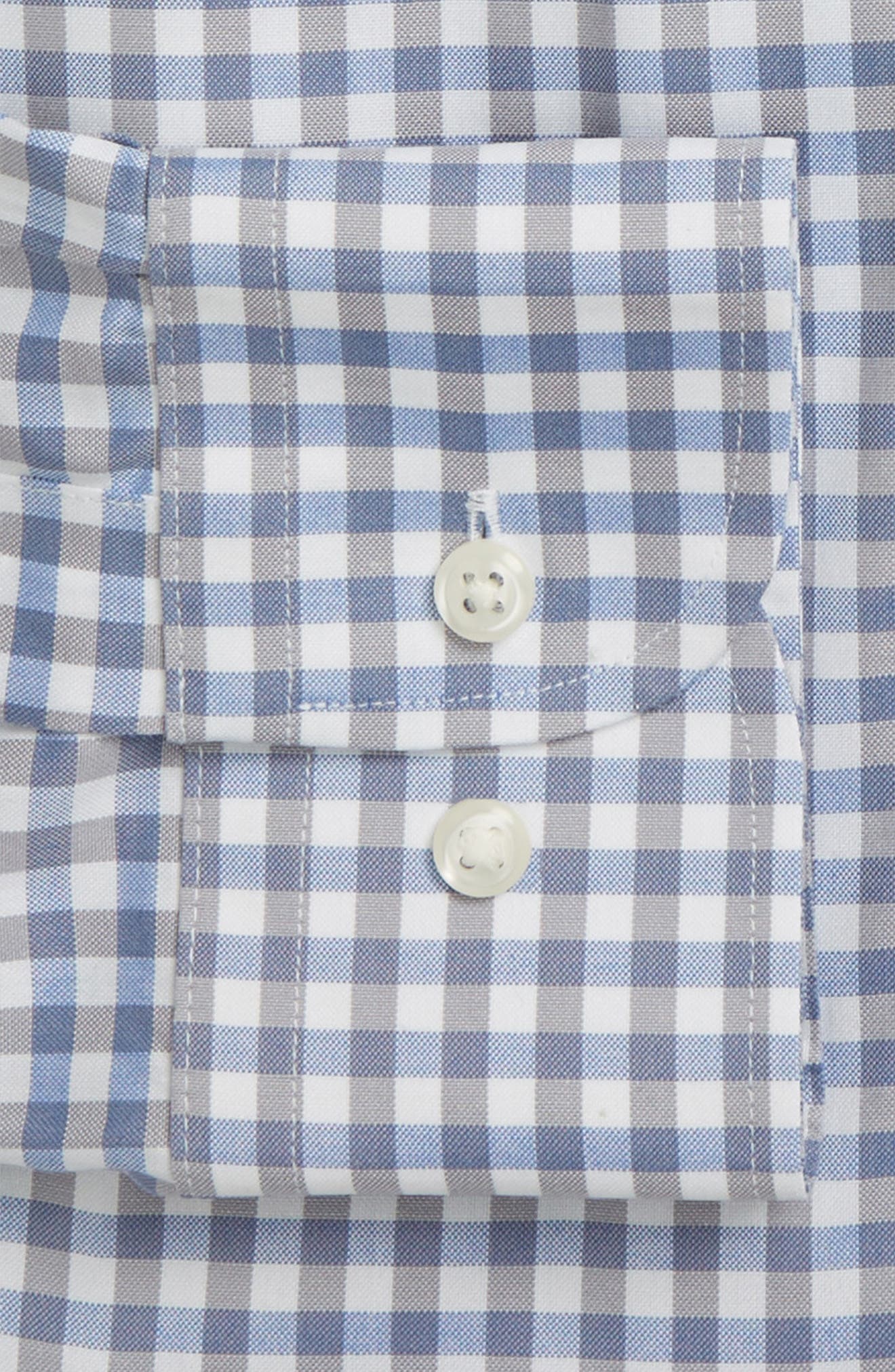 Nordstrom Men's Shop Smartcare™ Trim Fit Check Dress Shirt Nordstrom