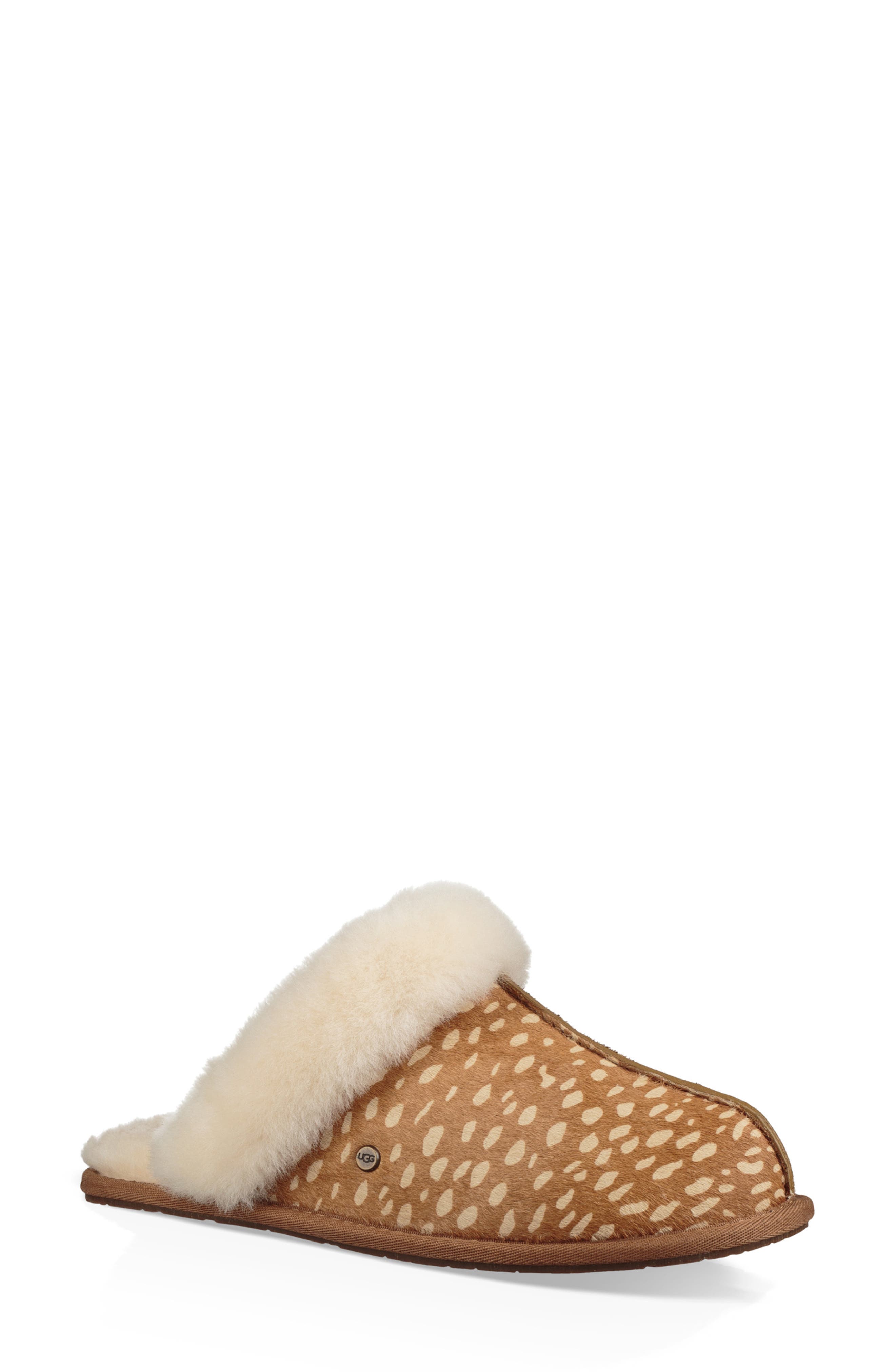Ugg Scuffette Ii Idyllwild Genuine Calf Hair Slipper