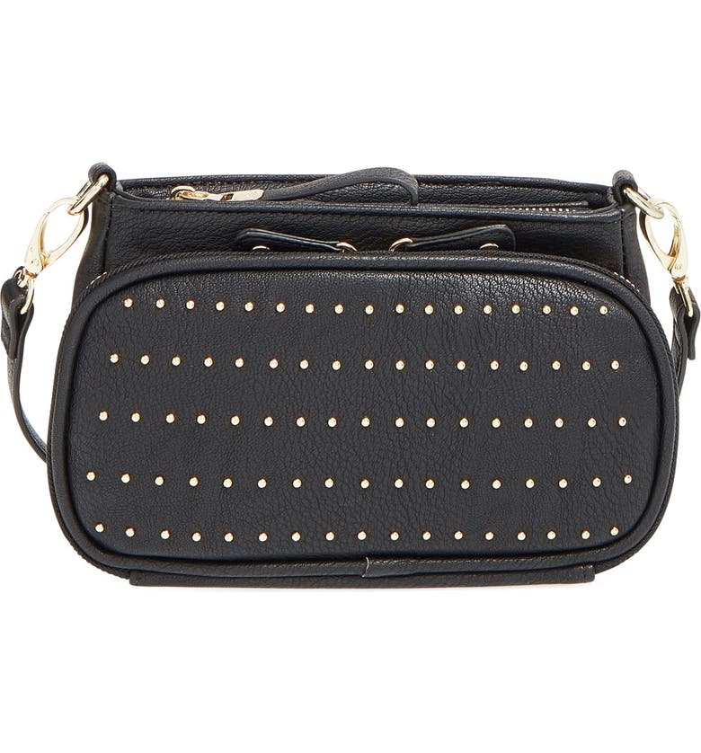 Buddha Jpulse Studded Faux Leather Crossbody Camera Case Jpulse Studded Faux Leather Crossbody Camera Case