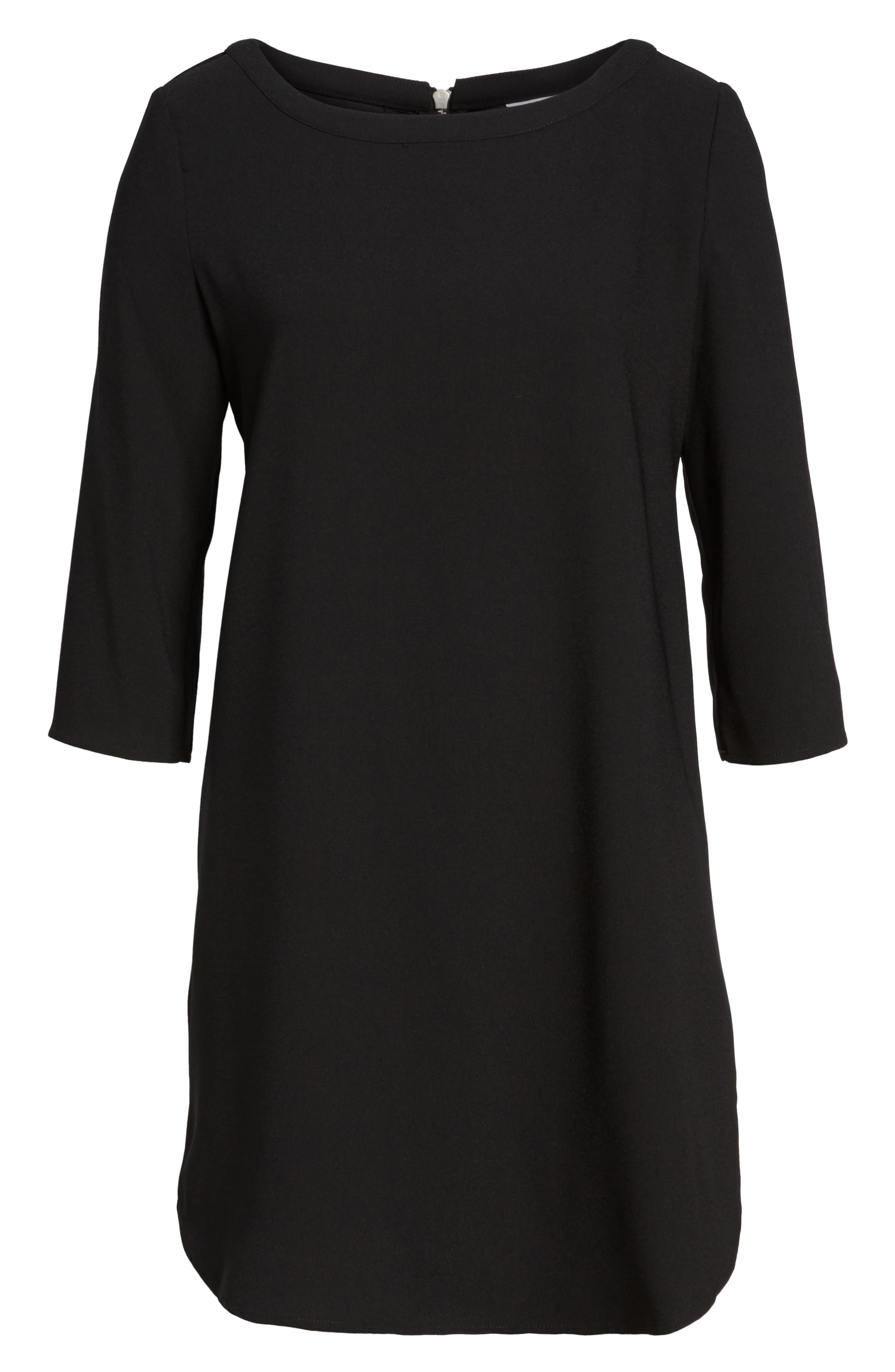 Bb Dakota Jazlyn Crepe Shift Dress, Black