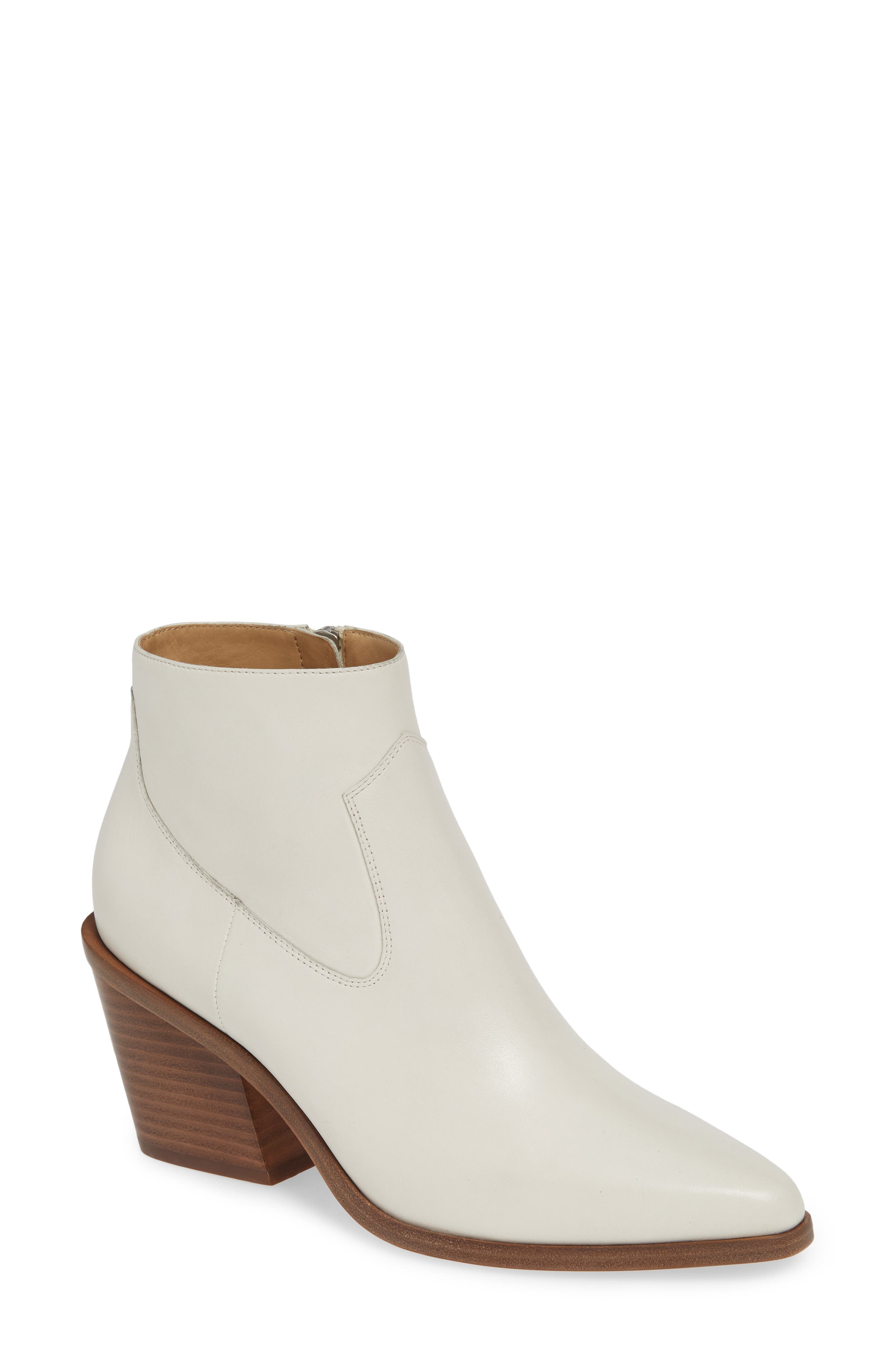 Rag & Bone Razor Western Bootie - White