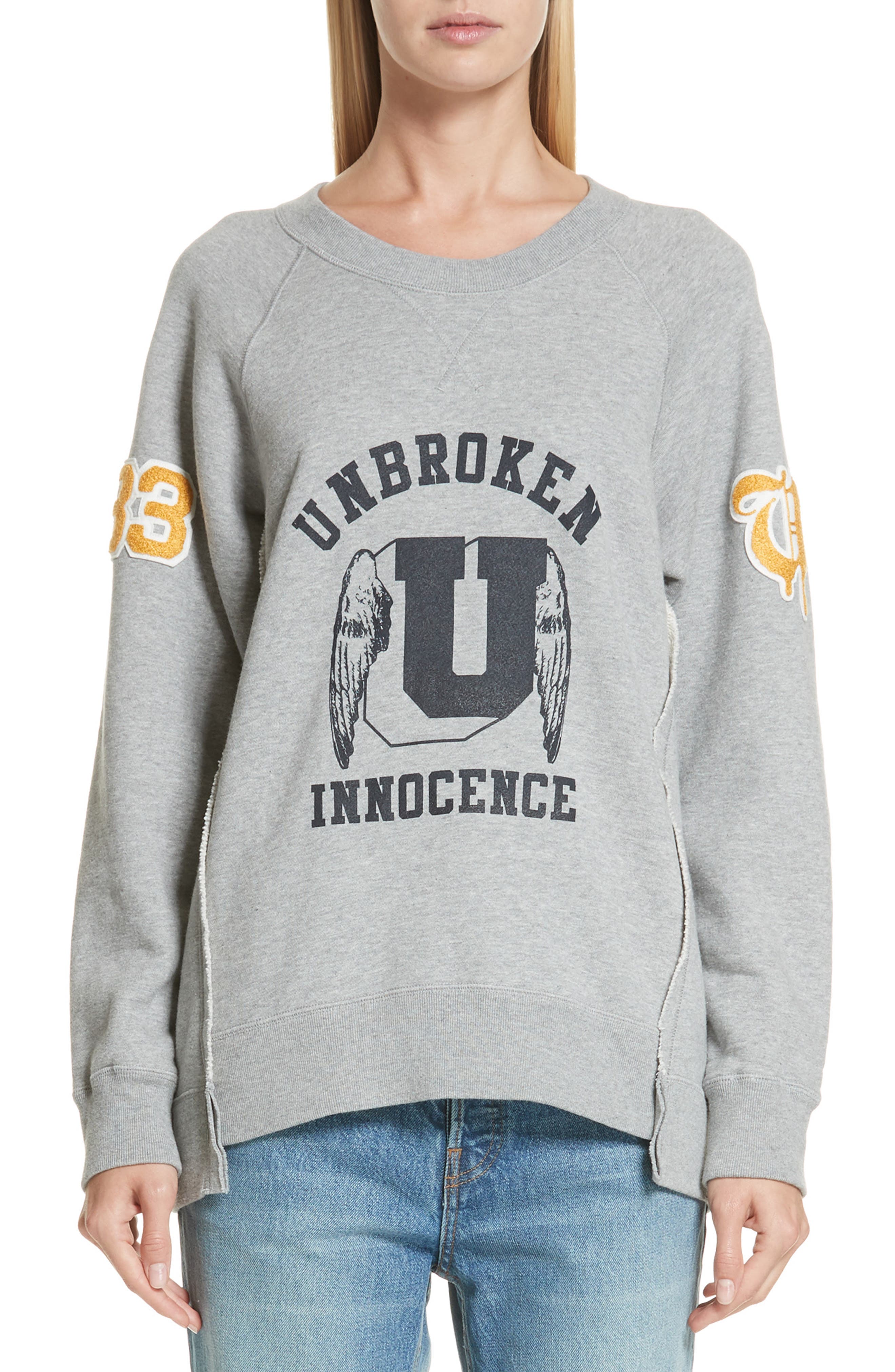 Undercover Unbroken Innocence Sweatshirt, Grey