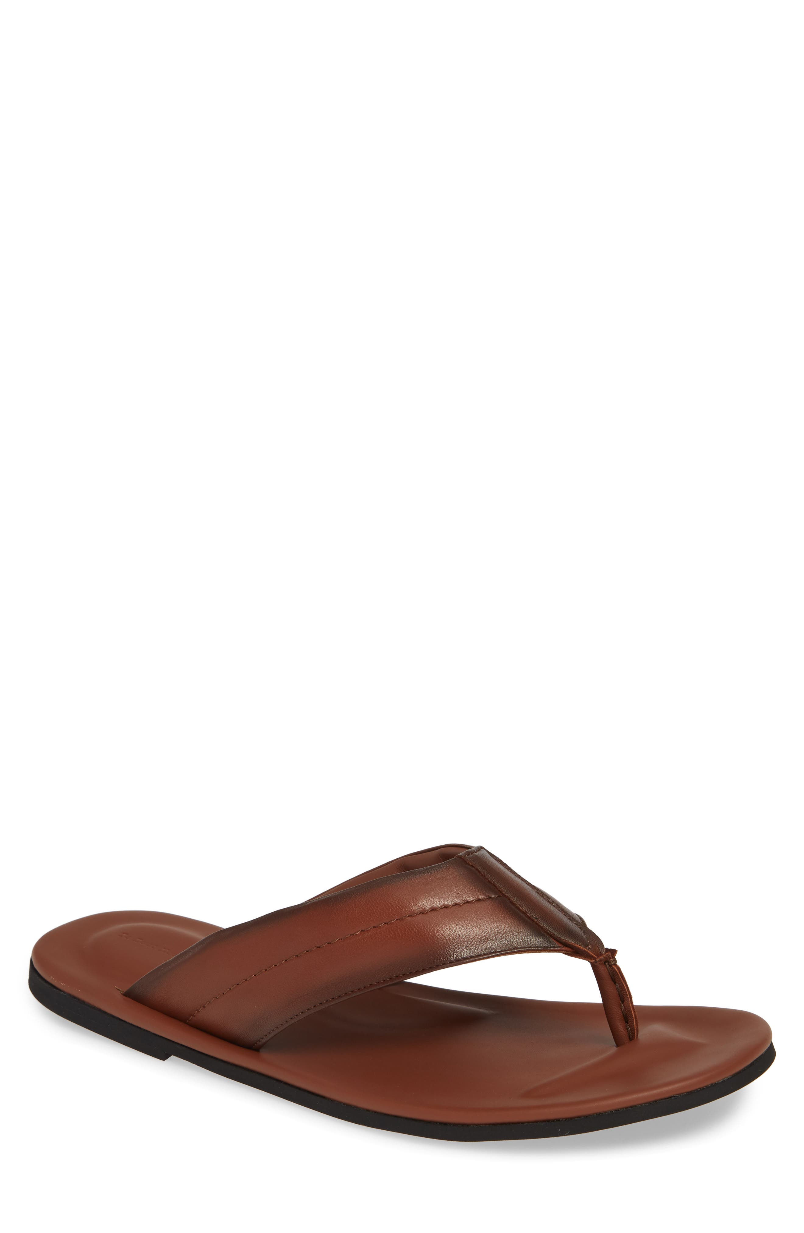 To Boot New York Grande Flip Flop, Brown