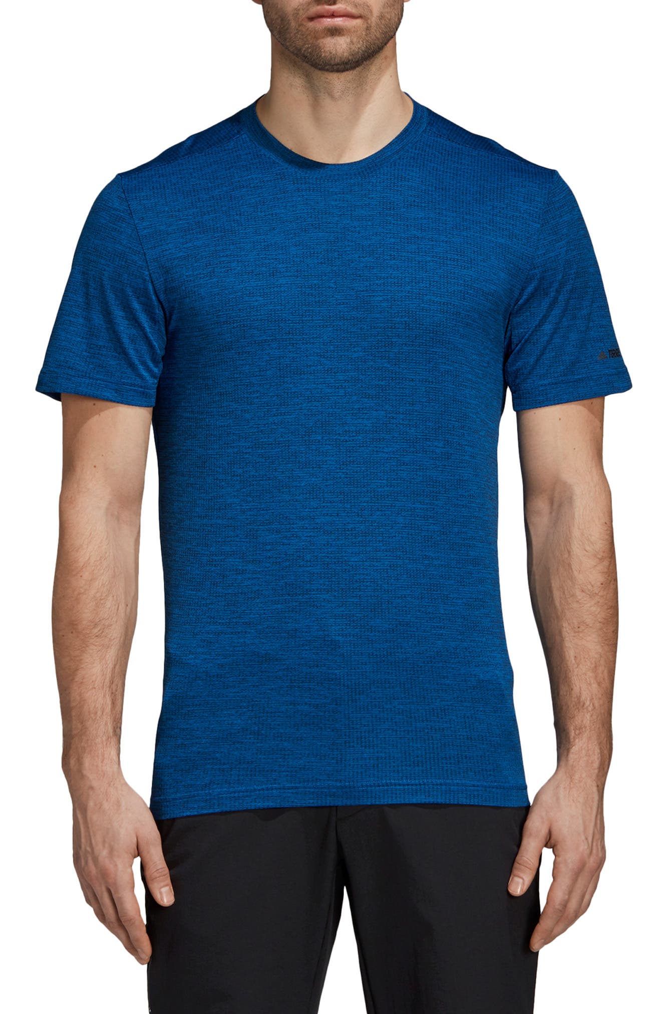Adidas Tivid Climalite T-Shirt, Blue