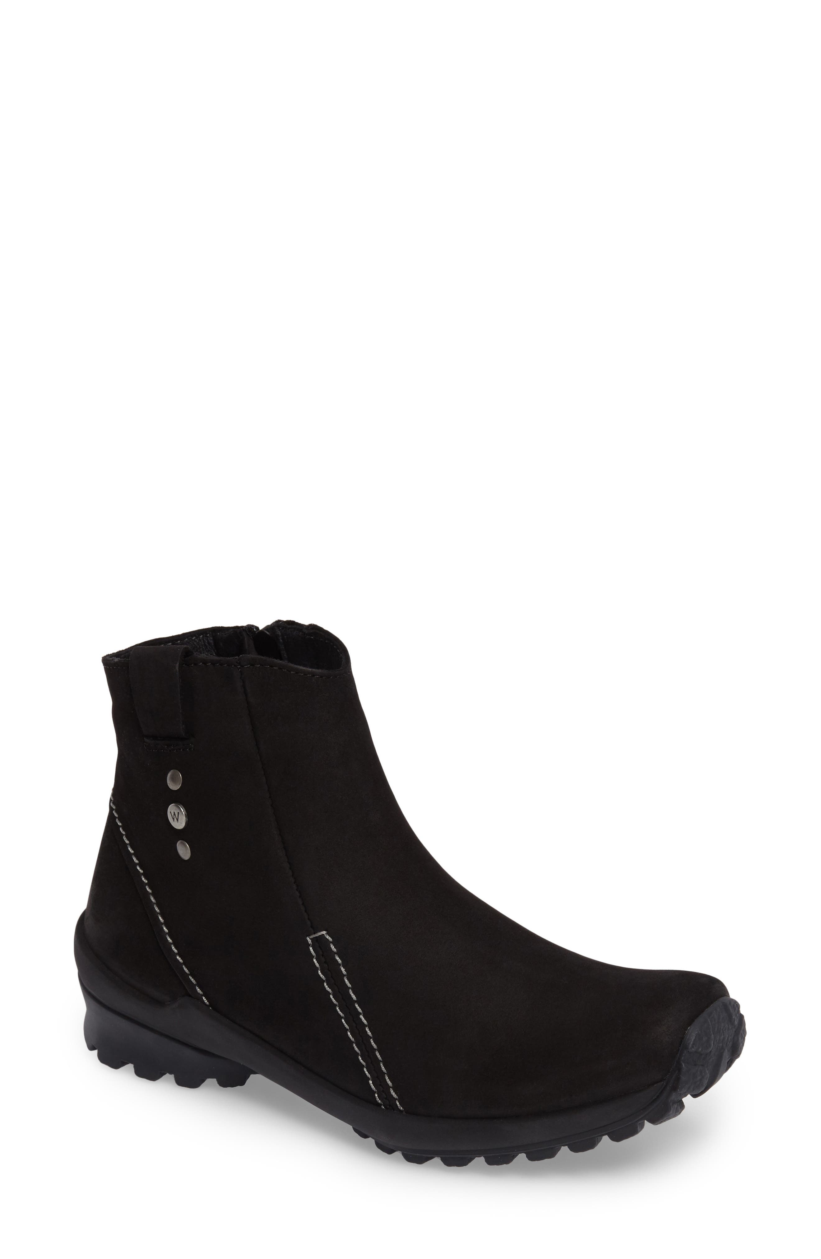 Wolky Zion Waterproof Insulated Winter Boot - Black