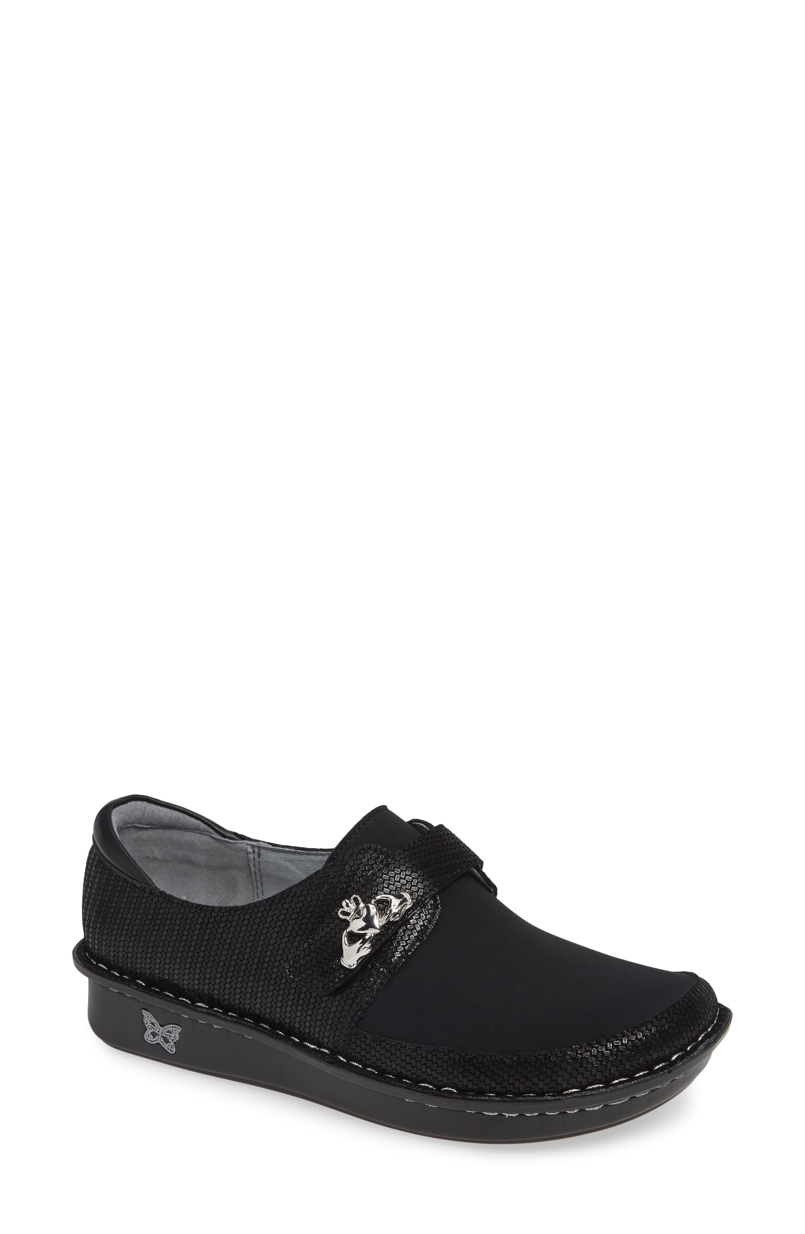 Alegria Brenna Slip-On, Black