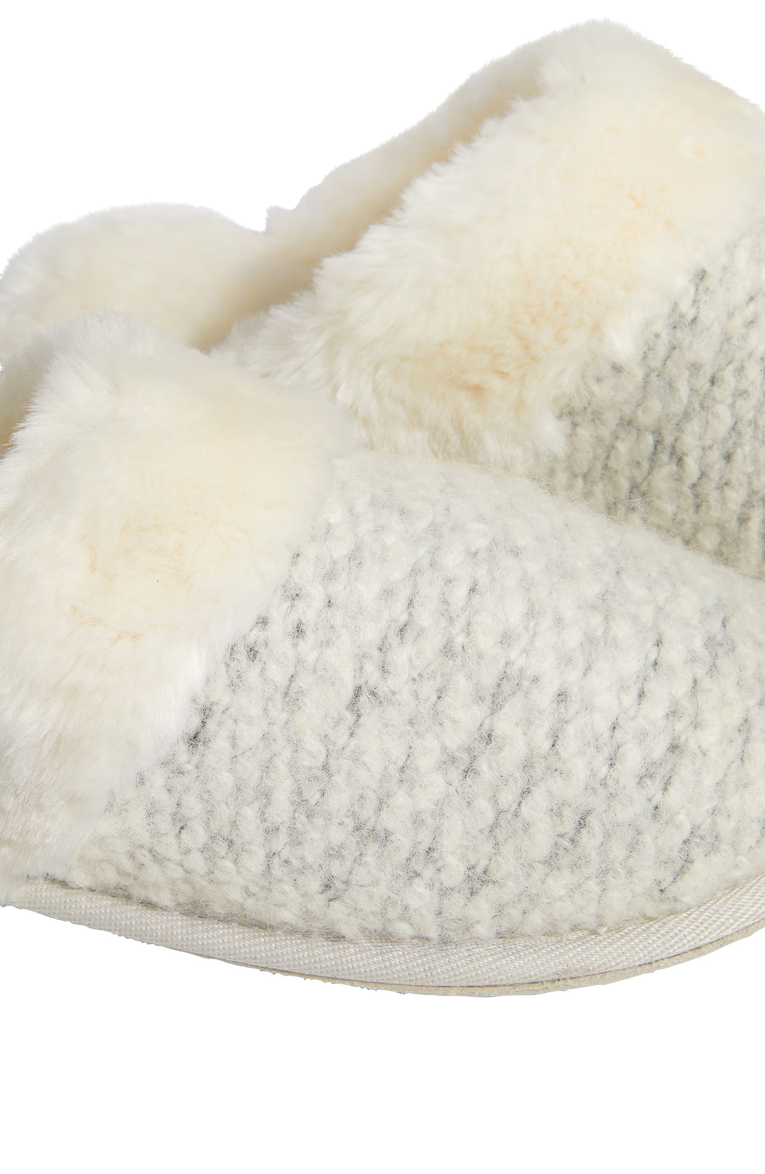 The White Company Textured Felt Mule Slipper | Nordstrom