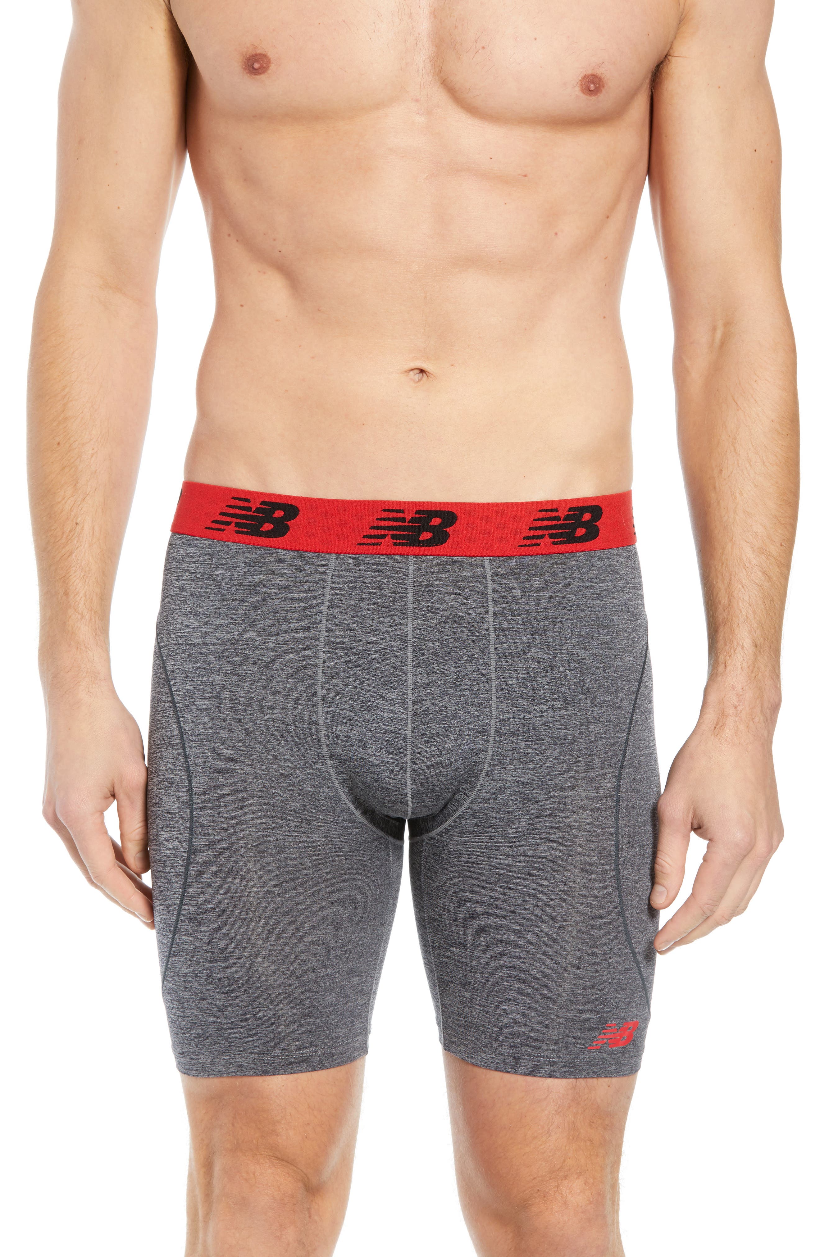 New Balance Flex Boxer Briefs, Black