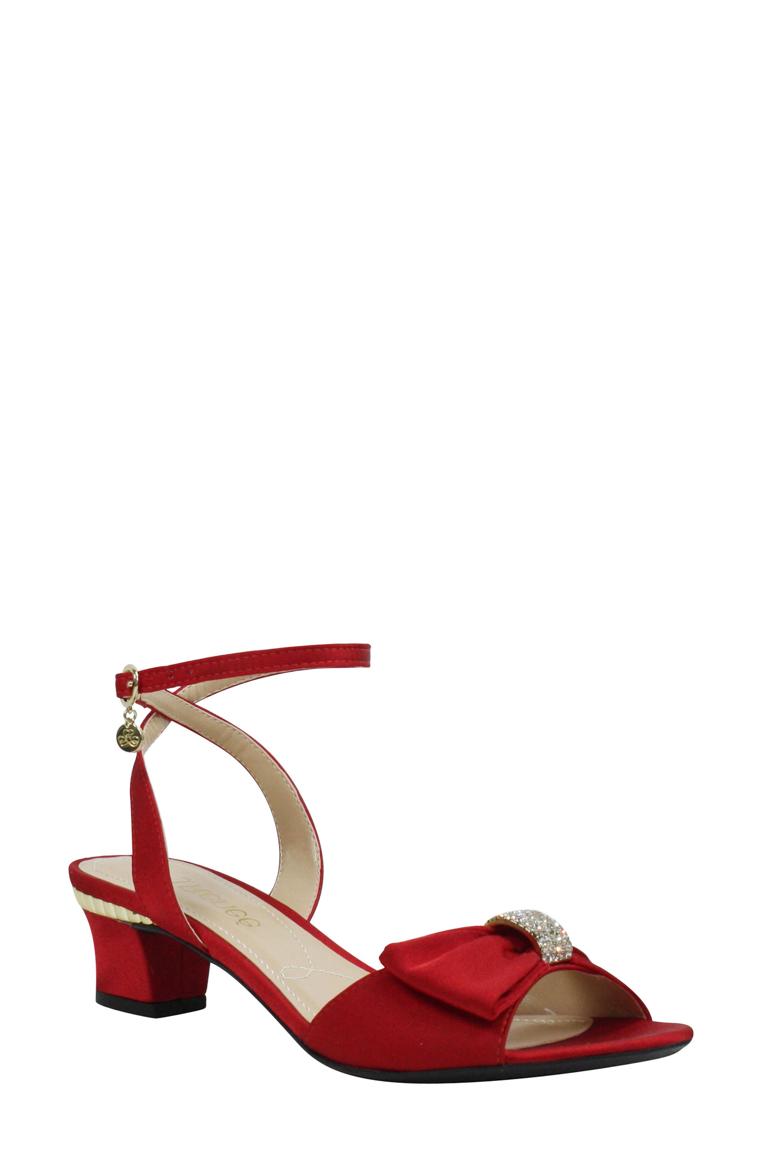 J. Renee Davet Sandal B - Red
