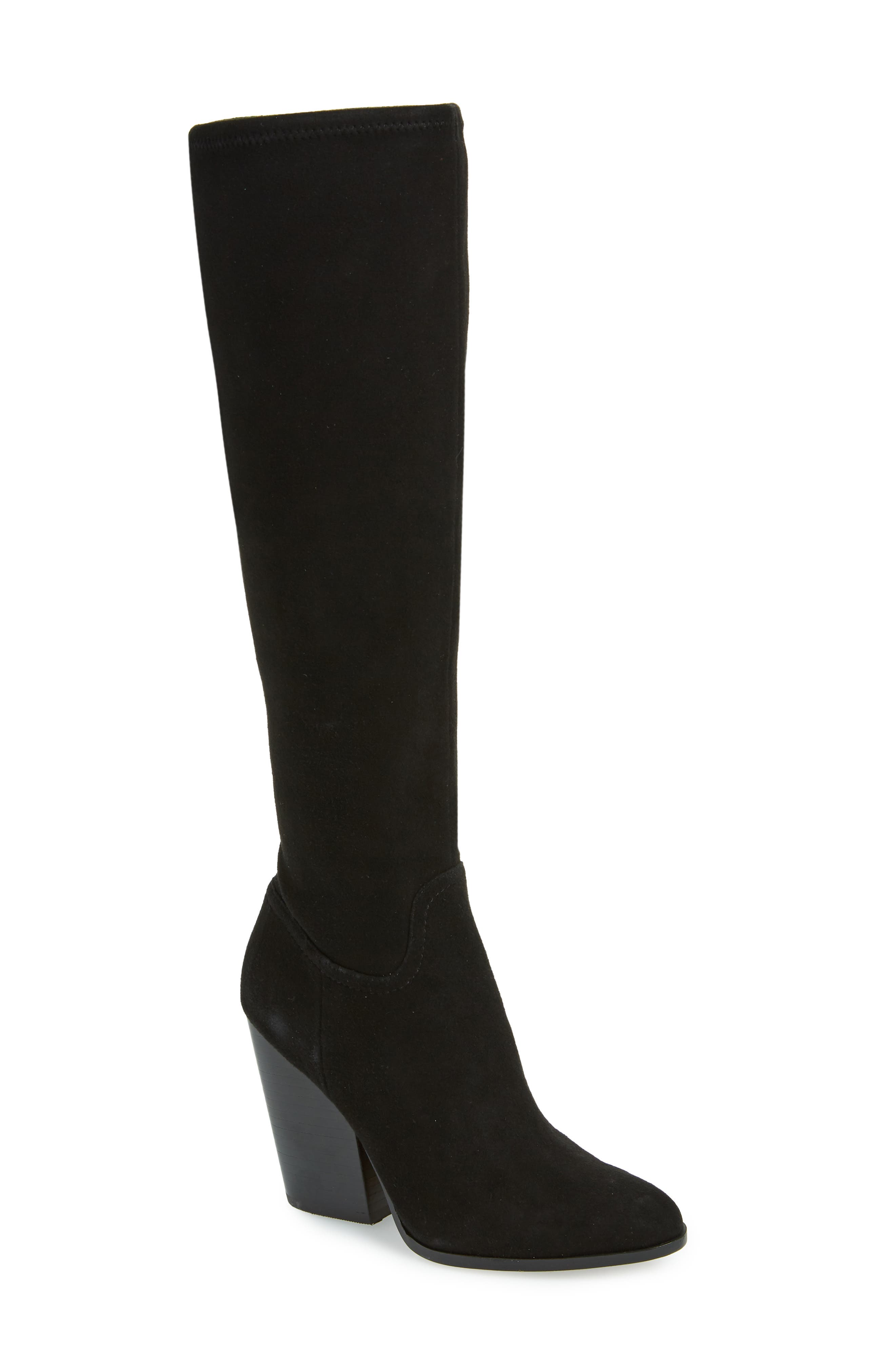 Linea Paolo Elena Knee High Boot- Black