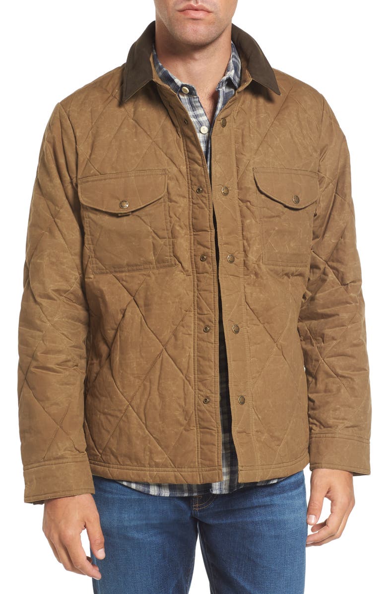 Filson Hyder Quilted Water-Repellent Shirt Jacket | Nordstrom
