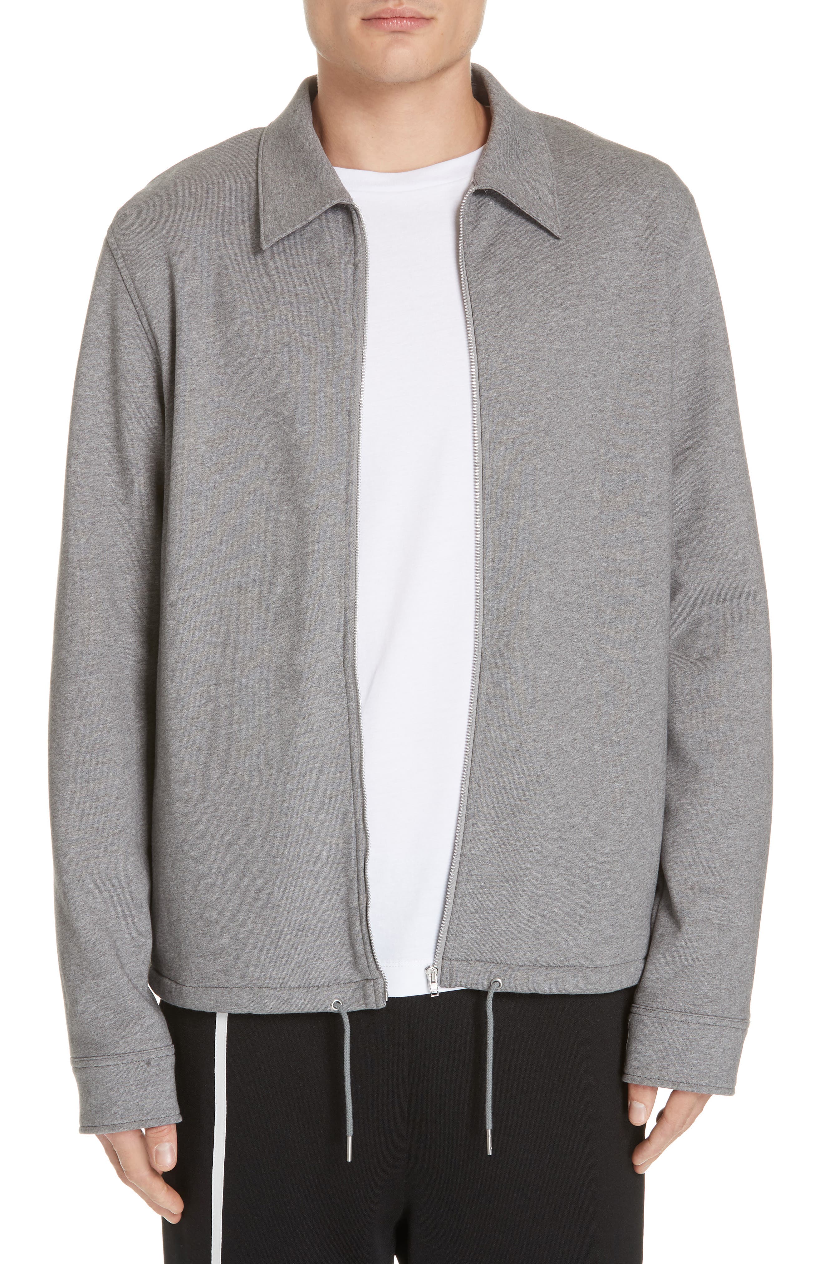 Helmut Lang Fleece Zip Jacket, Grey