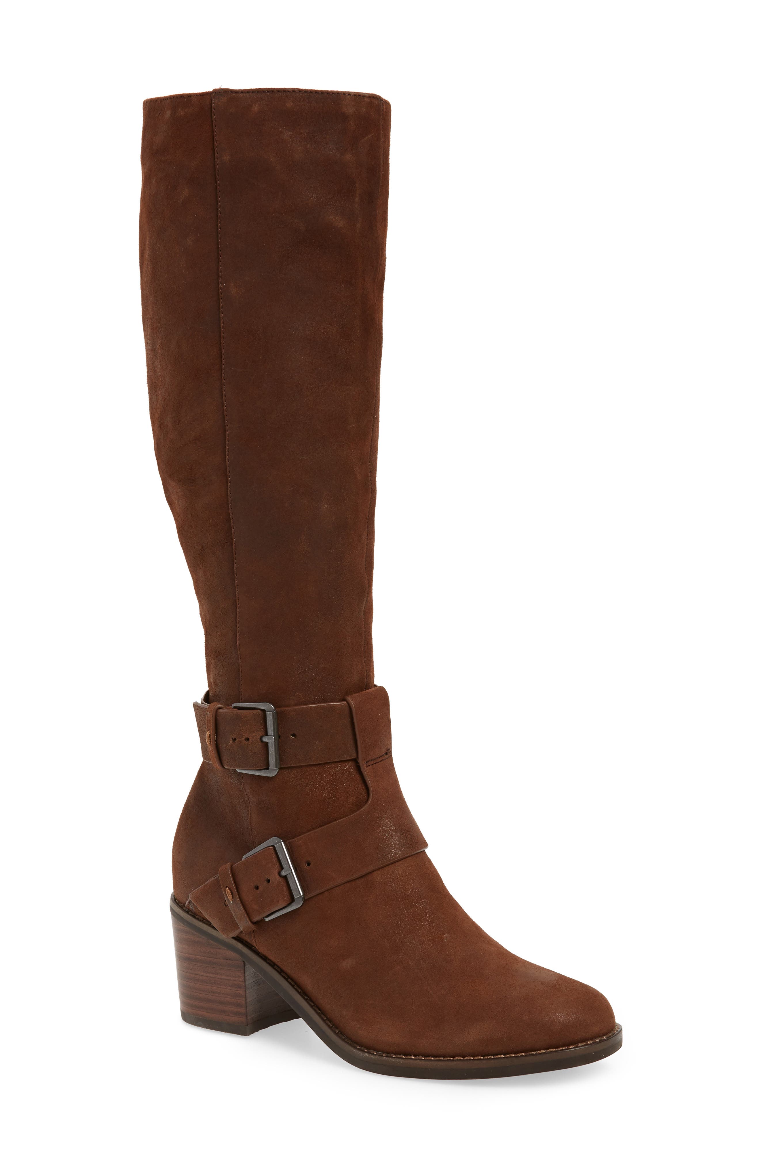 Gentle Souls By Kenneth Cole Verona Knee-High Riding Boot, Brown