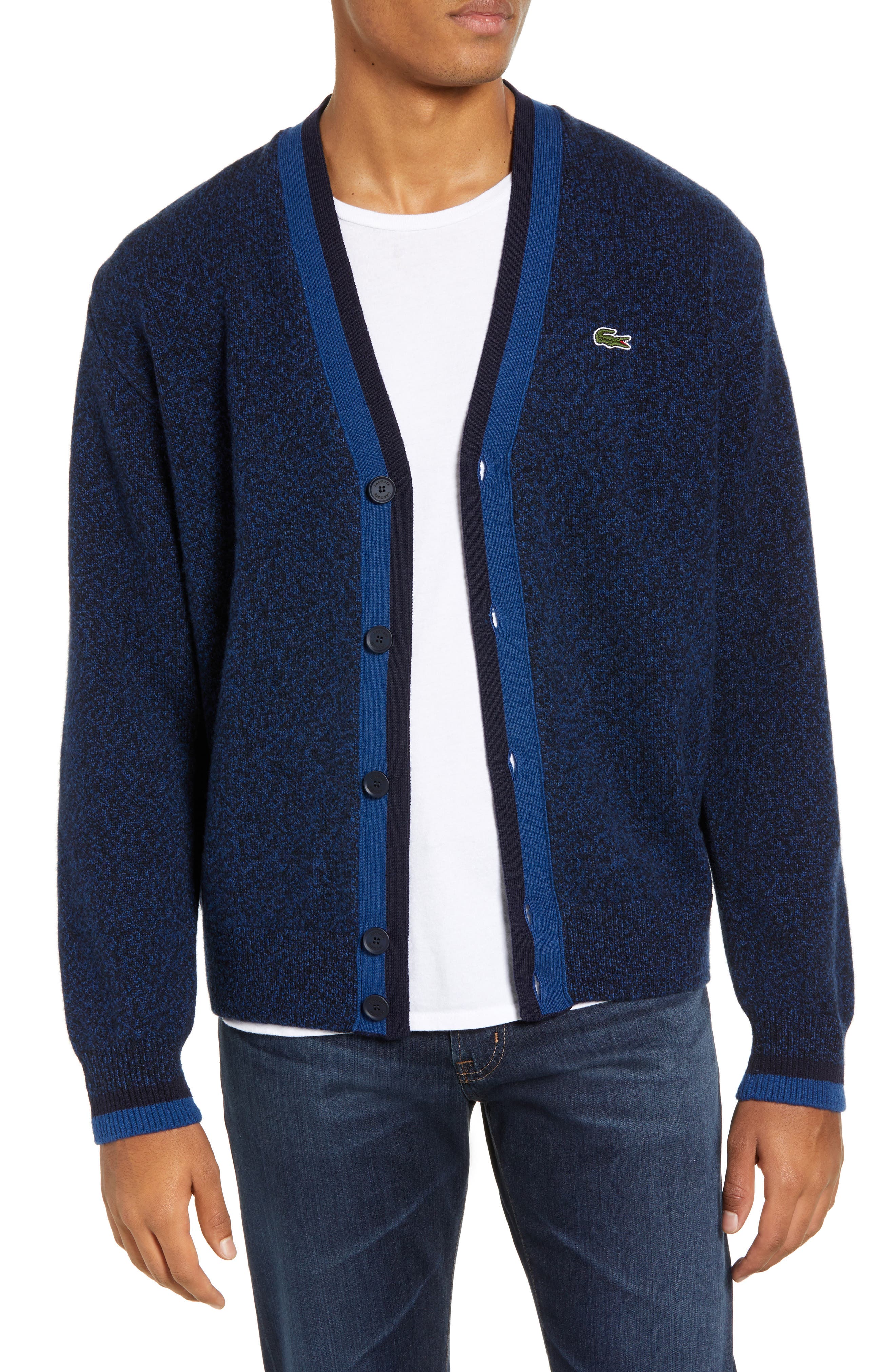 Lacoste Wool Cardigan