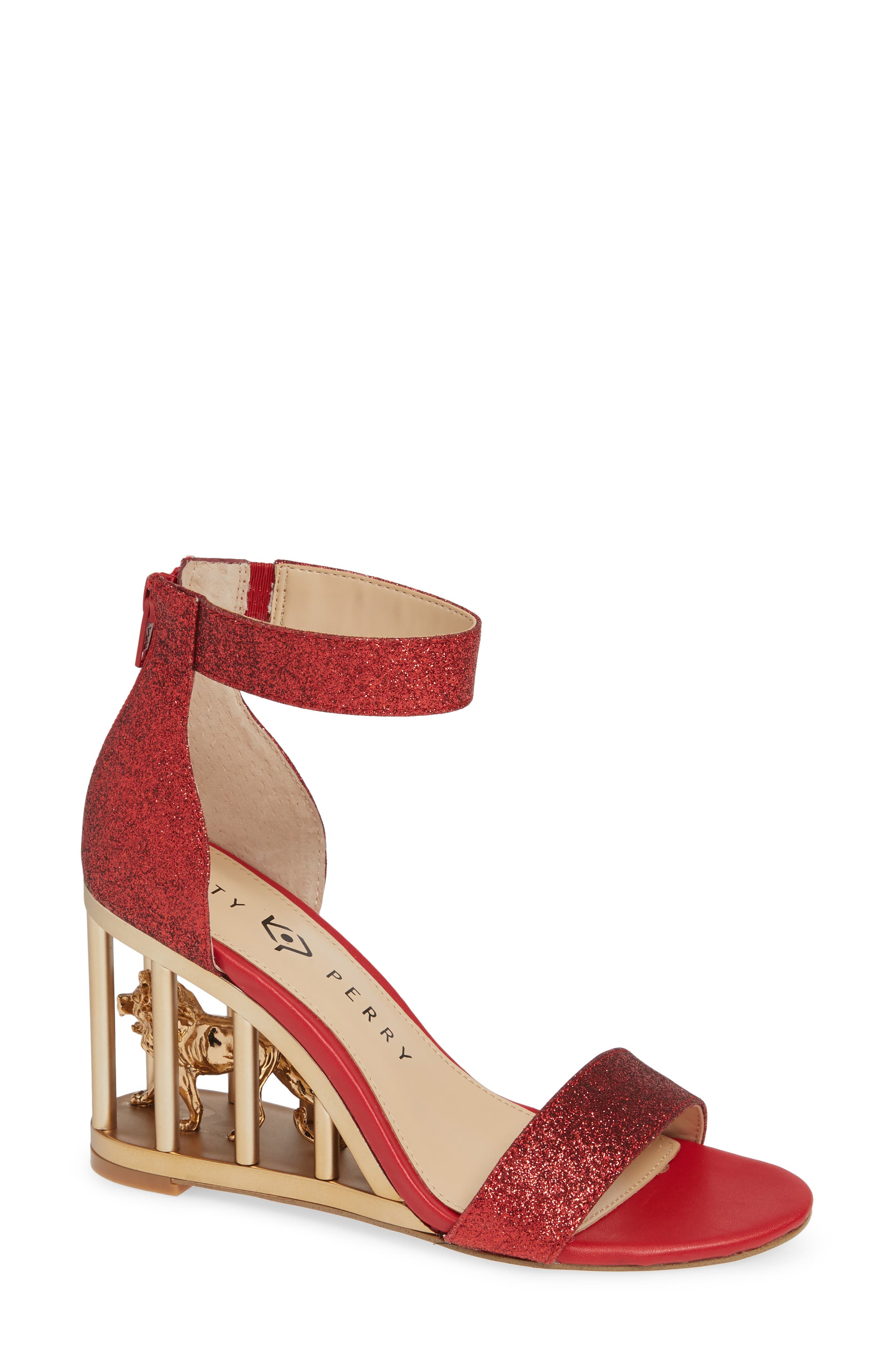 Katy Perry Wedge Sandal, Red