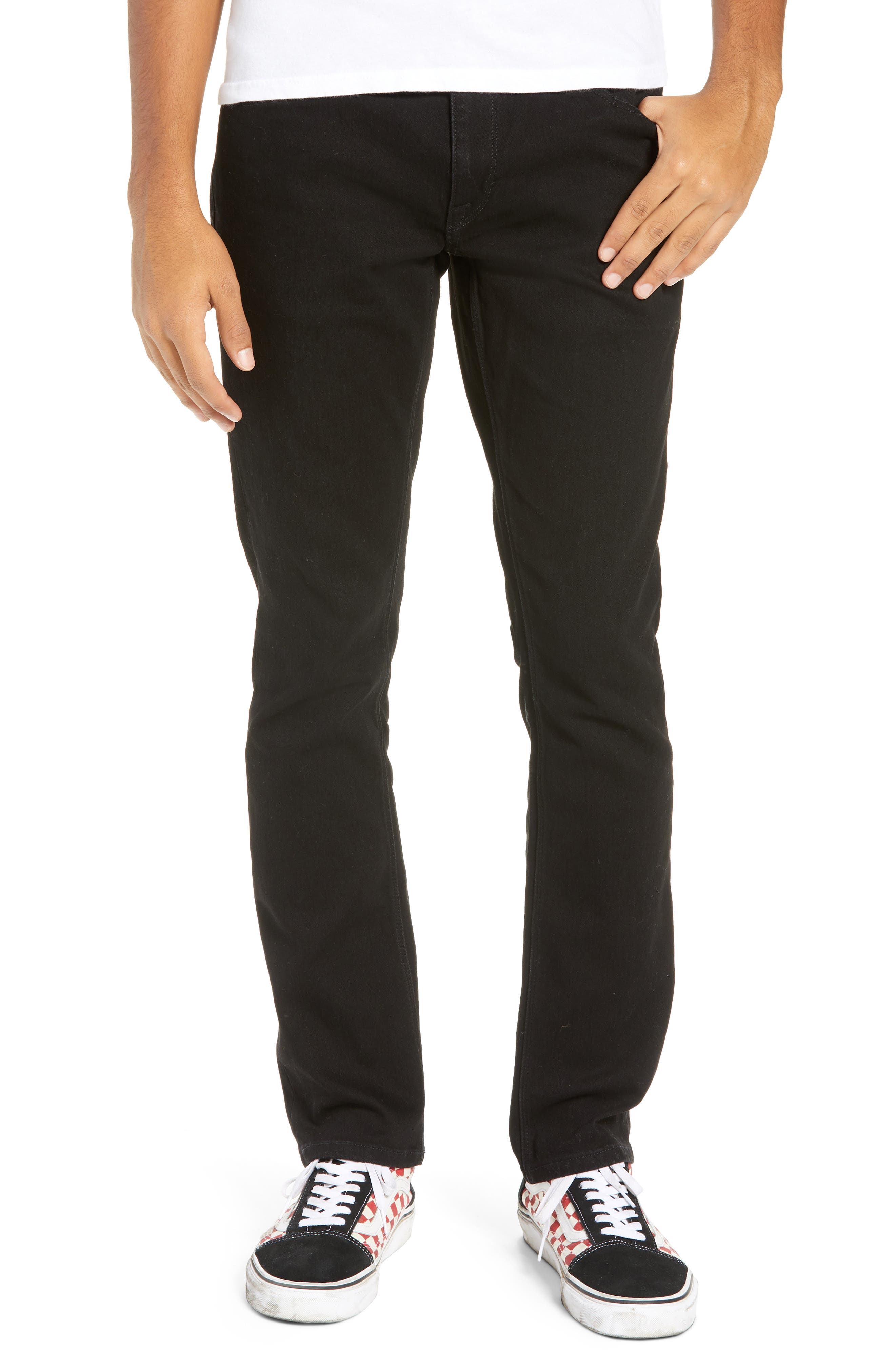 UPC 886608452966 - Men's Volcom 'Vorta' Slim Fit Jeans, Size 29 - Black ...