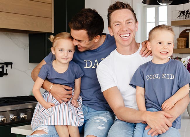 Made to Match: a family in matching outfits.