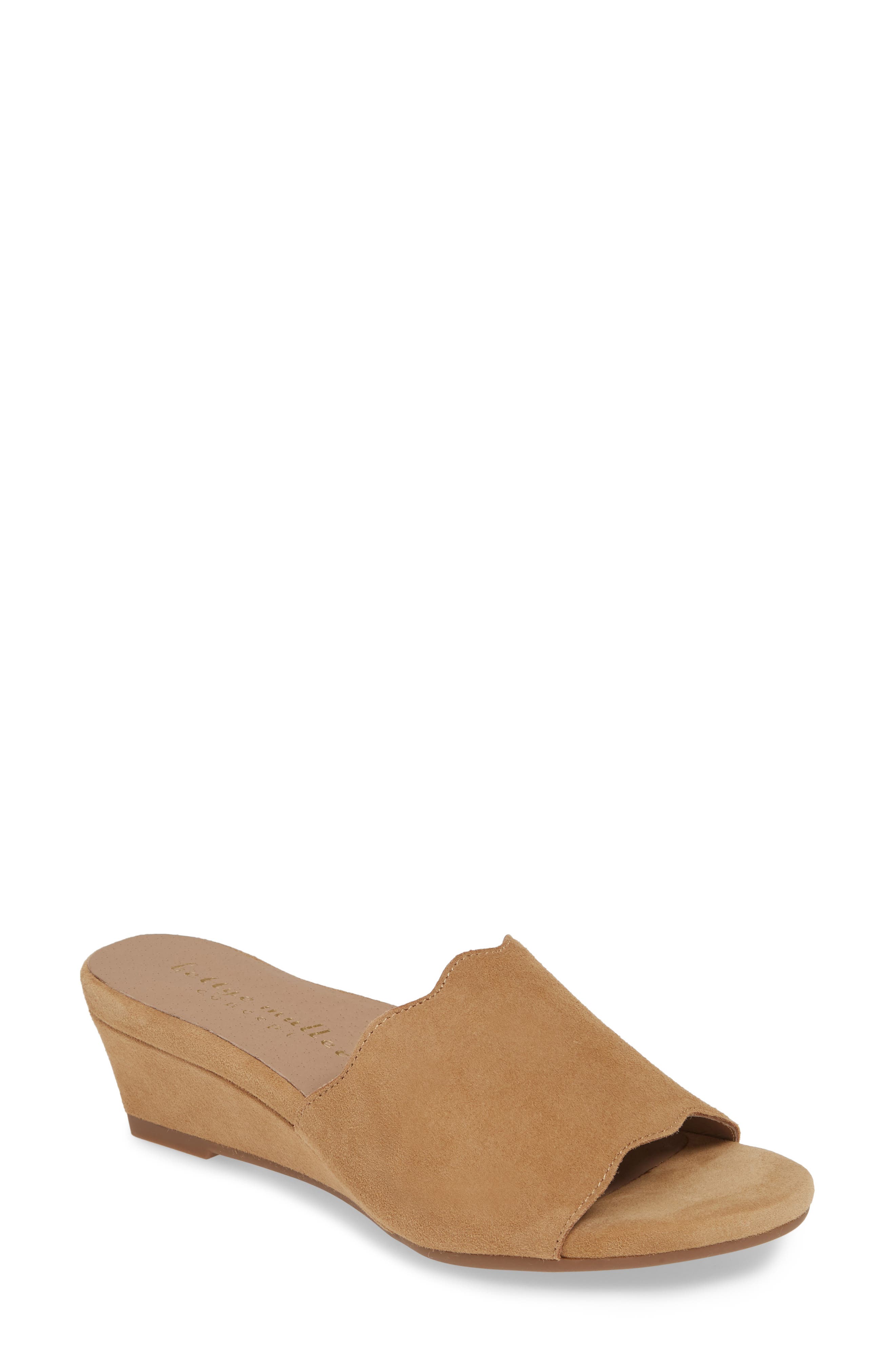 Bettye Muller Concepts Seema Slide Sandal, Beige