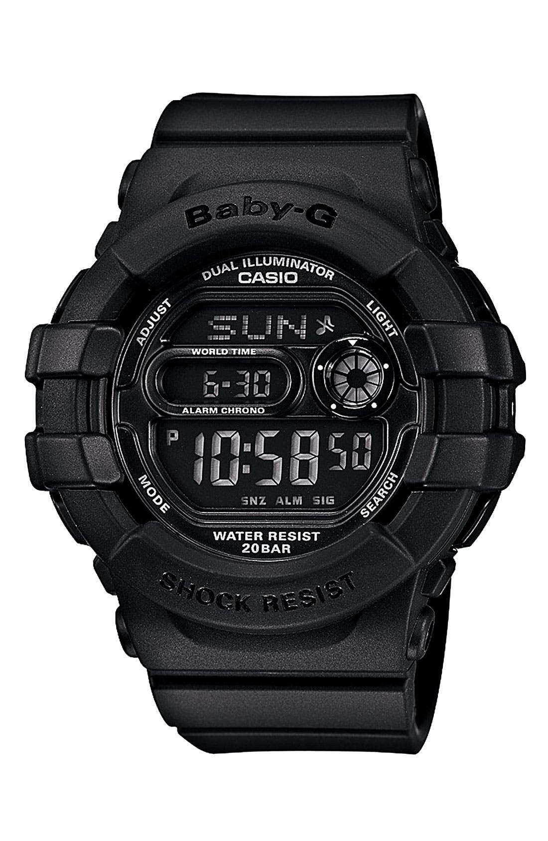 BabyG 'Dual Illuminator' Digital Watch, 42mm Nordstrom