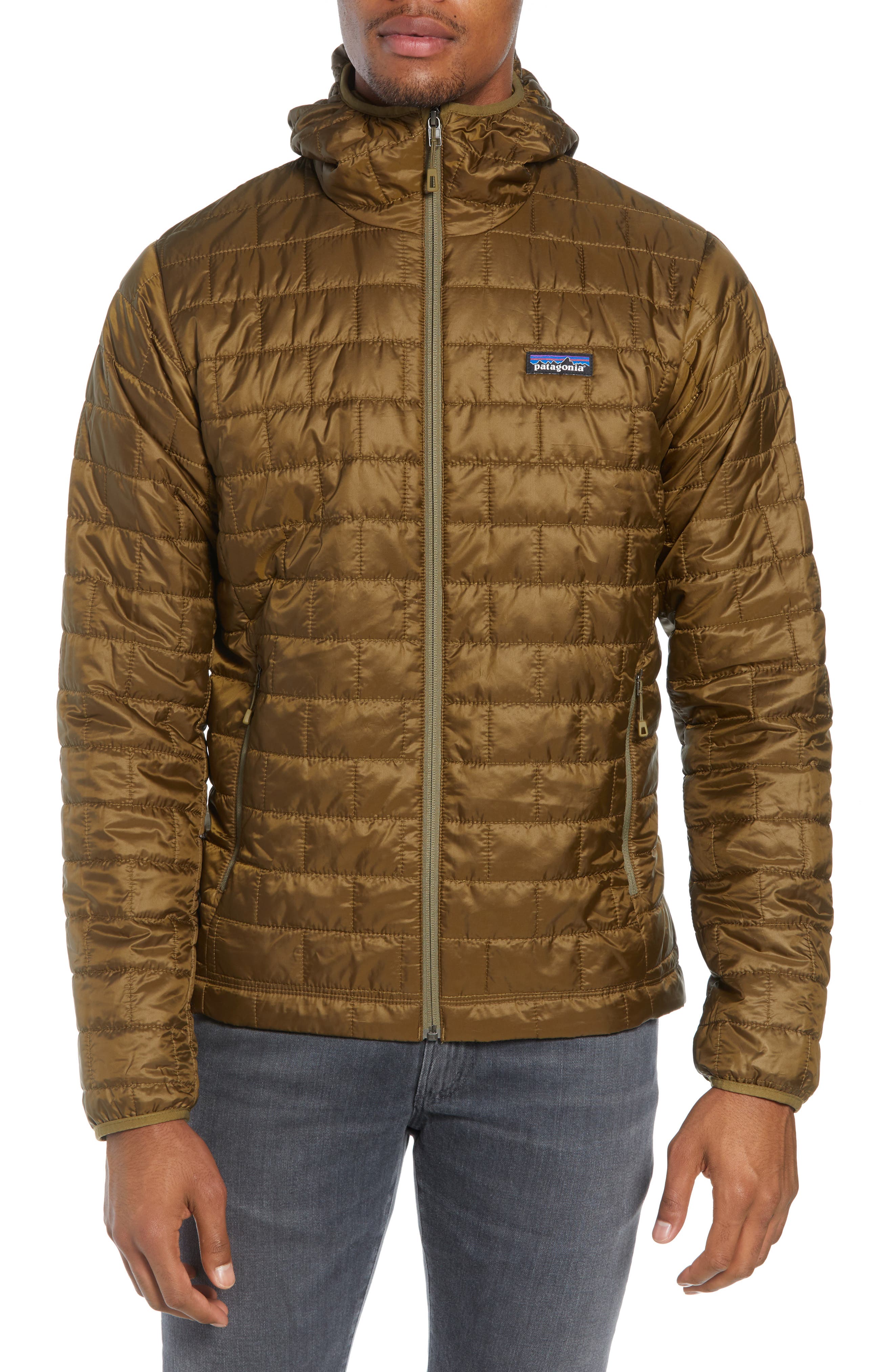 Patagonia Nano Puff Hooded Jacket, Green