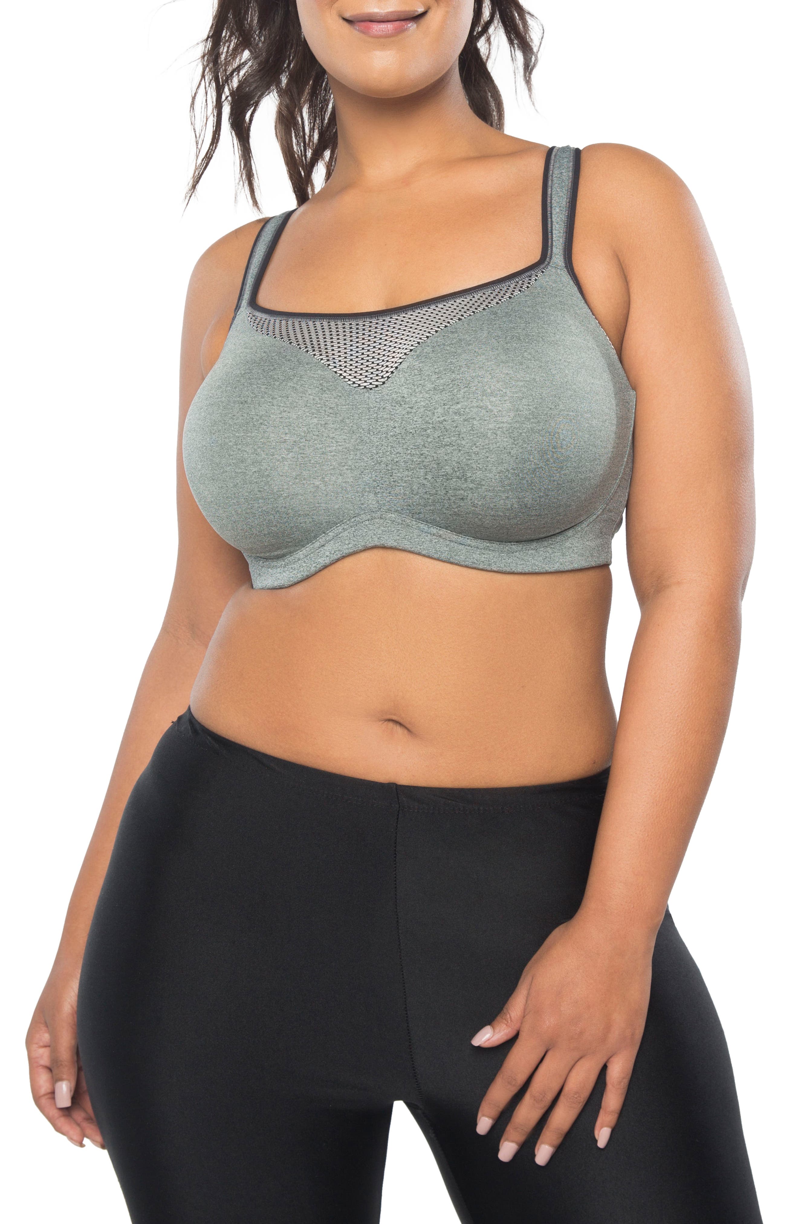 Curvy Couture Ultimate Fit Underwire Sports Bra