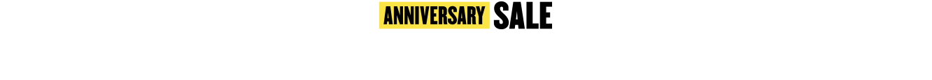 Anniversary Sale