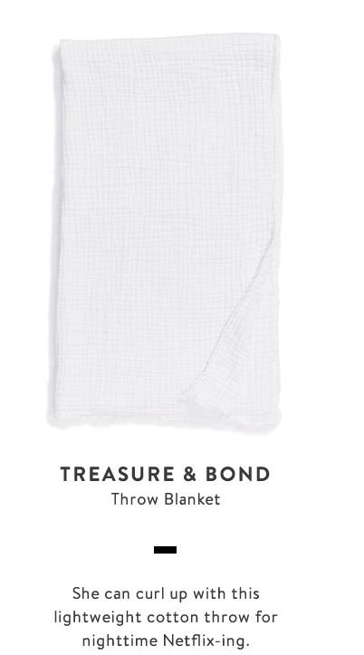 Treasure & Bond Throw Blanket
