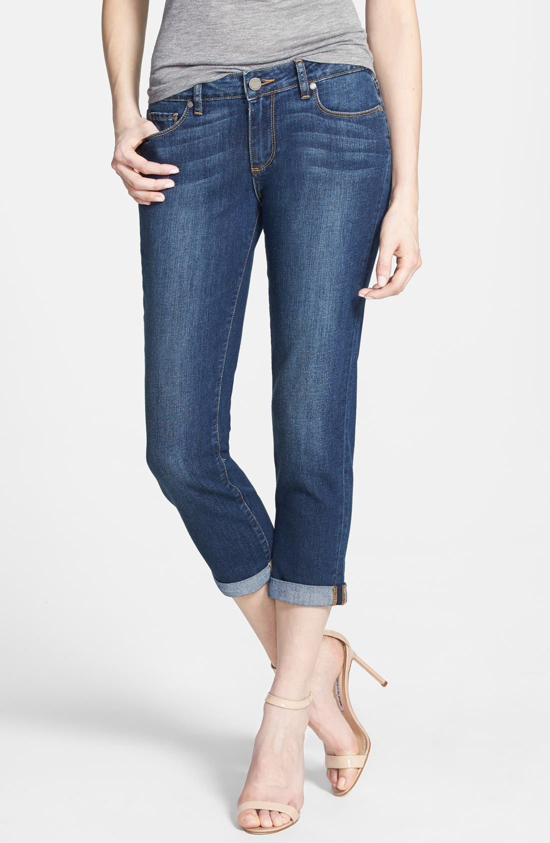 Paige Denim 'Jimmy Jimmy' Crop Skinny Jeans (Rebecca) Nordstrom