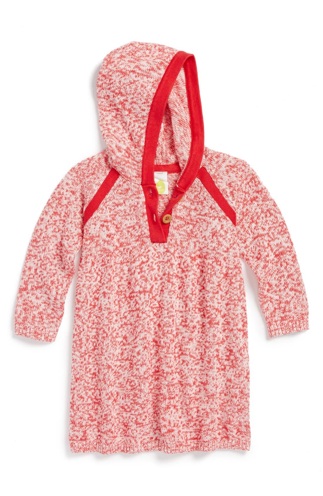 Stem Baby Organic Cotton Hoodie Sweater Dress (Baby Girls) Nordstrom