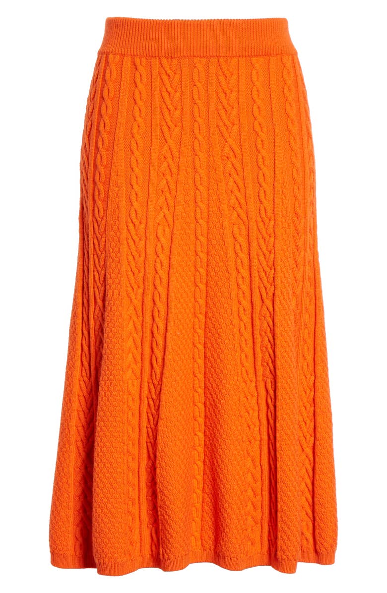 KENZO Cable Knit Skirt from Nordstrom