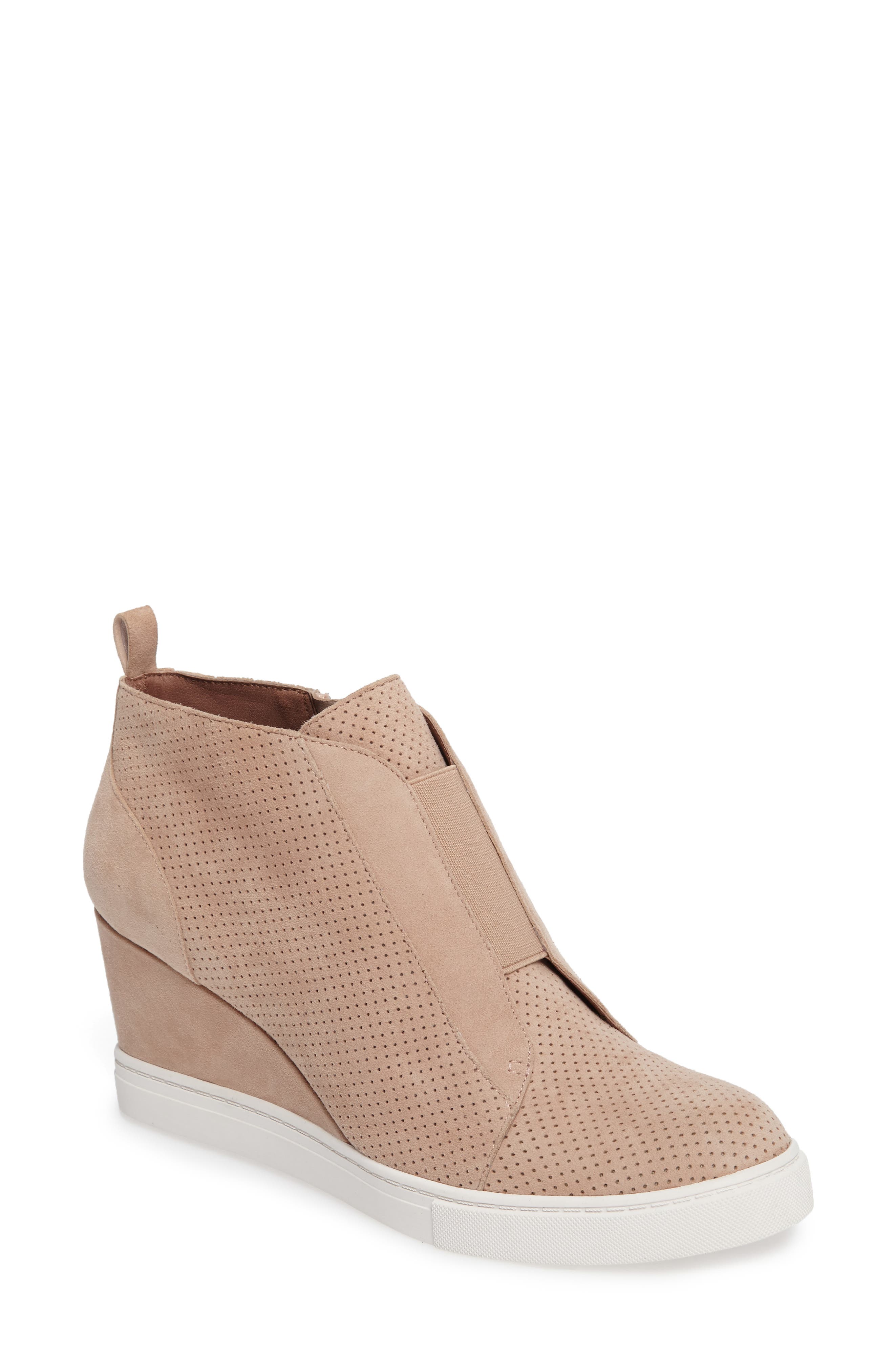 Linea Paolo Felicia Wedge Bootie, Pink
