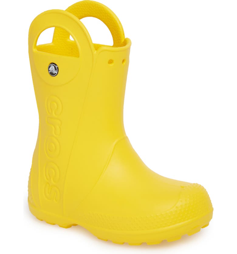 CROCS™ Handle It Waterproof Rain Boot (Walker, Toddler & Little Kid ...