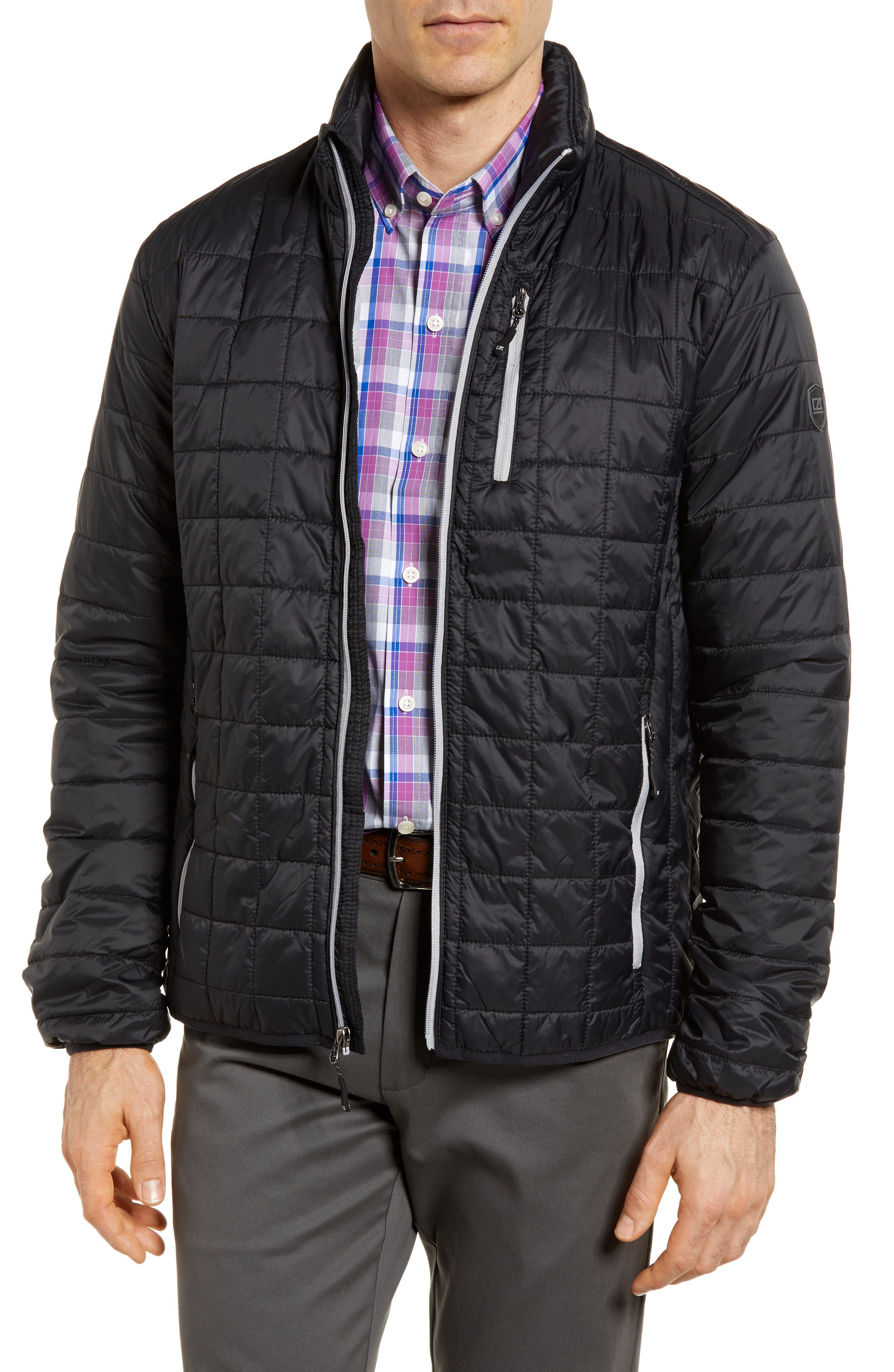 Cutter & Buck Rainier Classic Fit Jacket, Black
