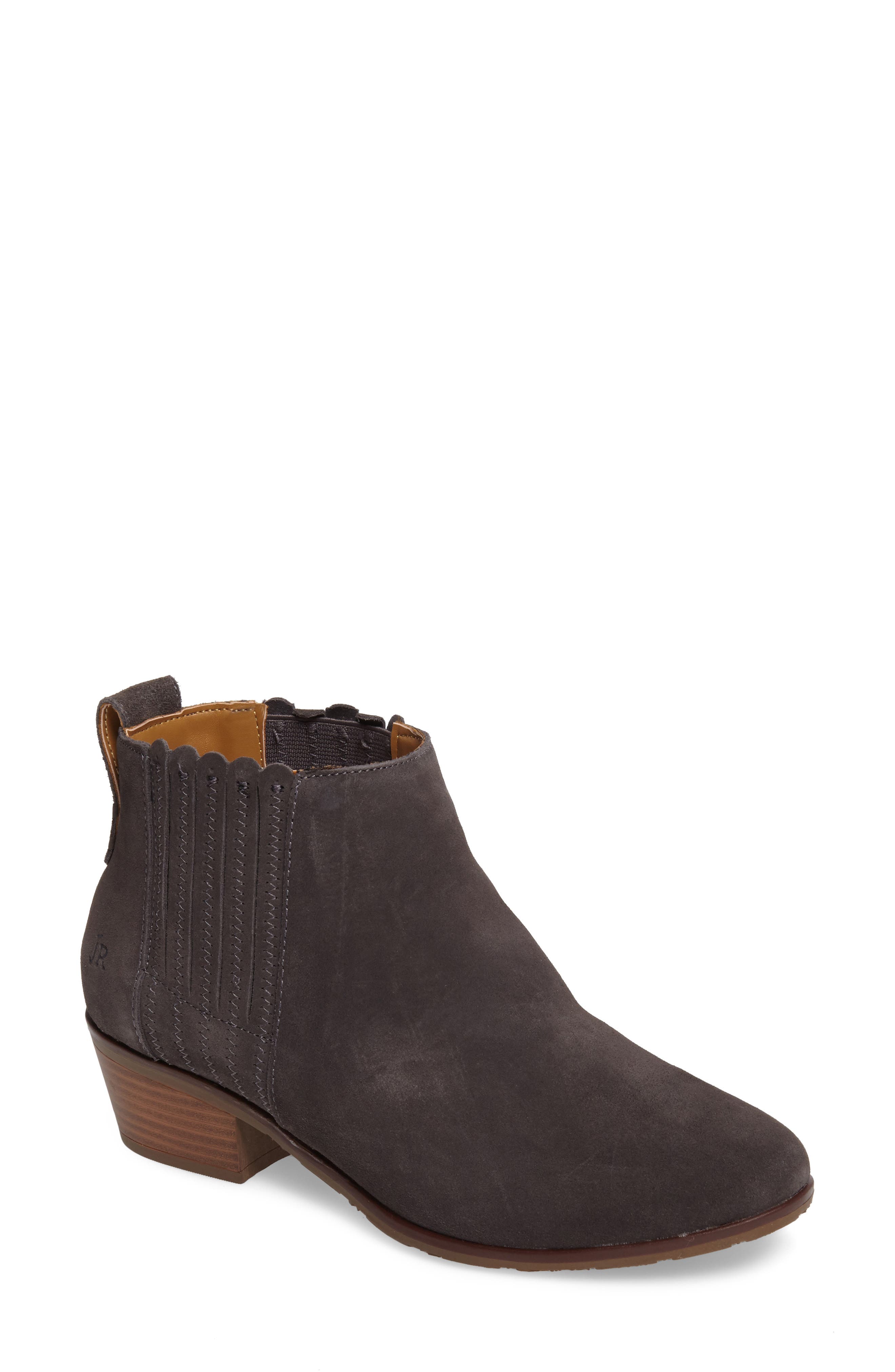 Jack Rogers Liddy Waterproof Chelsea Bootie- Grey