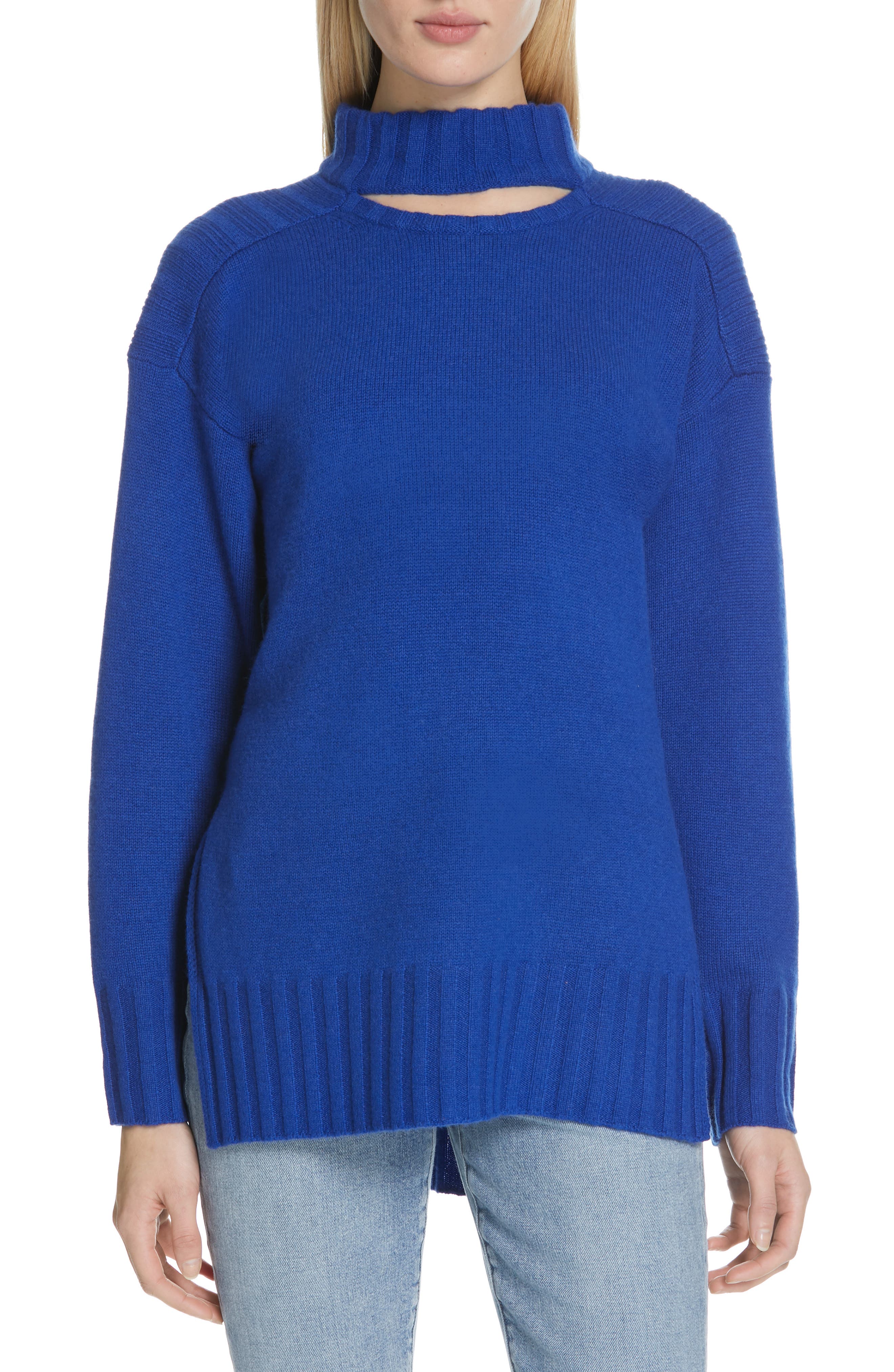 Equipment Stratford Wool & Cashmere Sweater, Blue