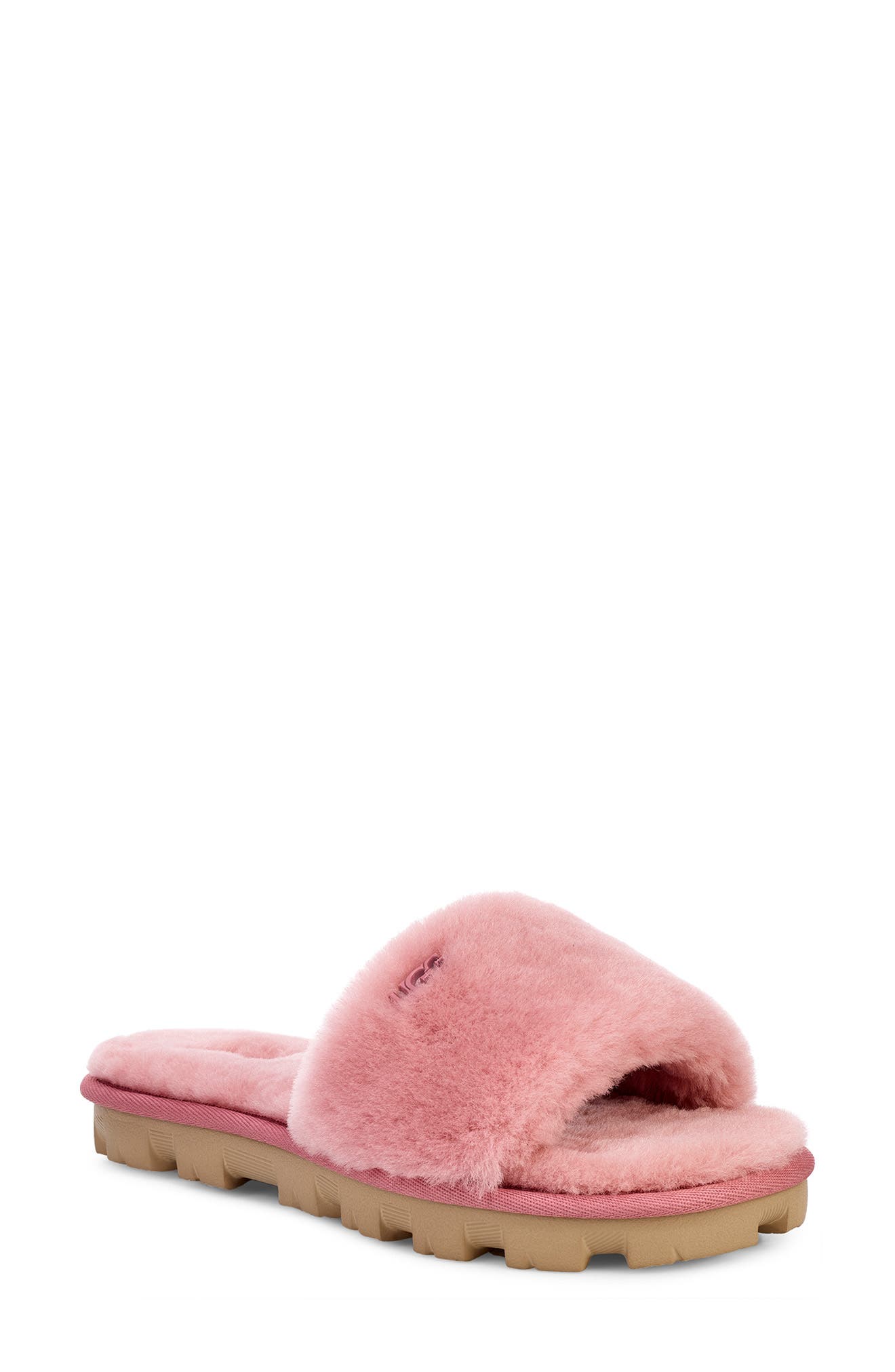 Ugg Cozette Genuine Shearling Slipper, Pink