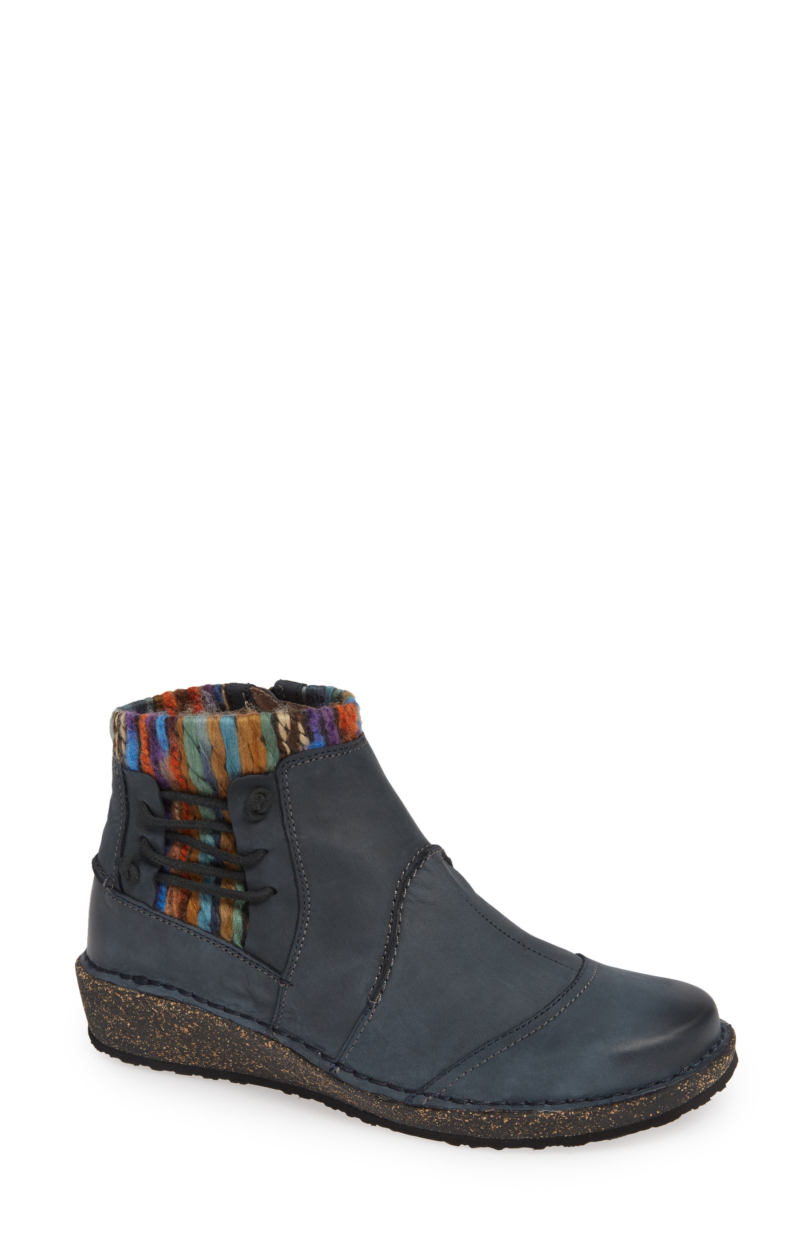 Aetrex Tessa Bootie, Blue