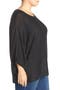 Melissa McCarthy Seven7 Sequin Dolman Sleeve Sweater (Plus Size ...