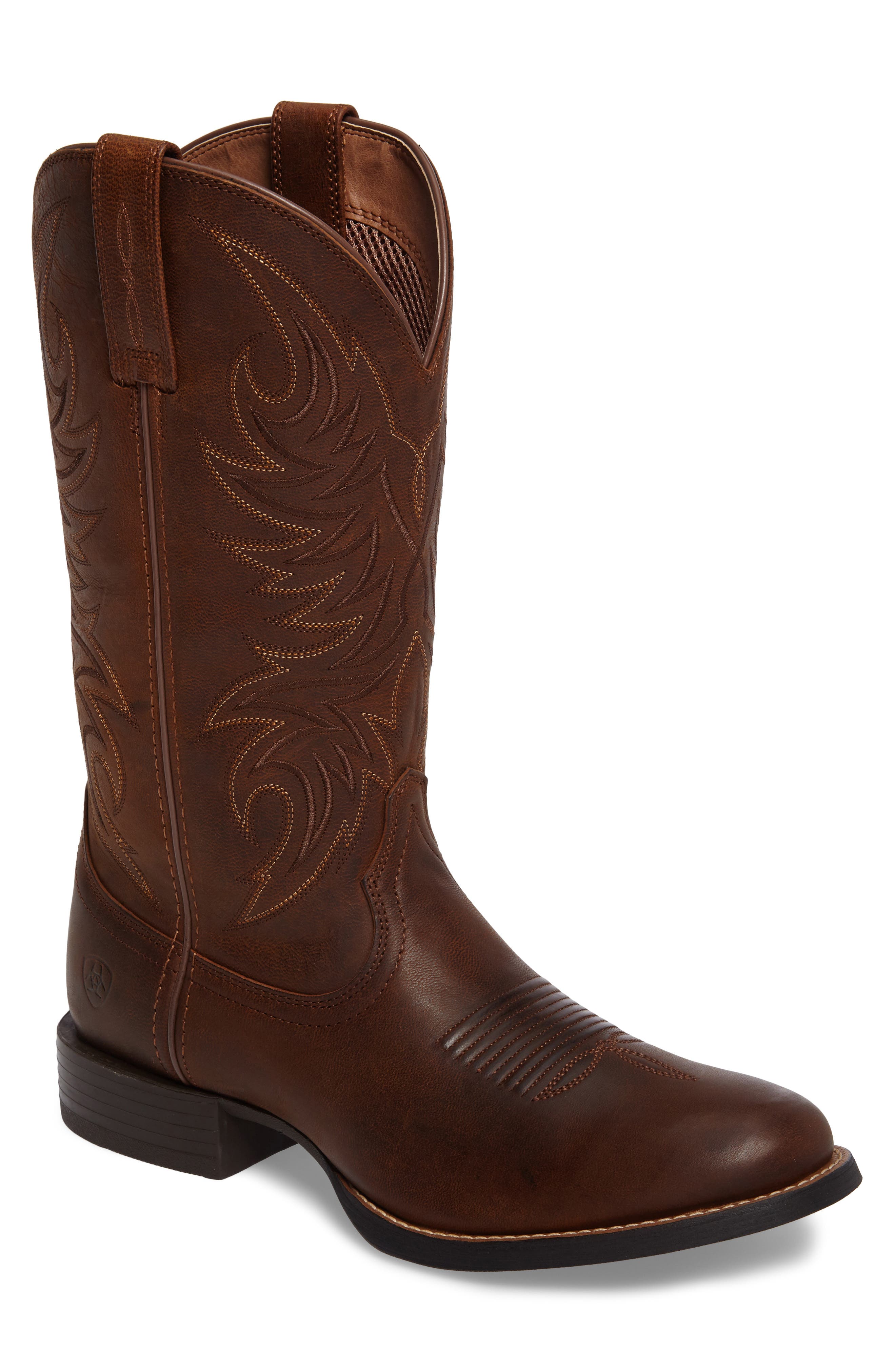 Ariat Sport Horsemen Cowboy Boot, Brown