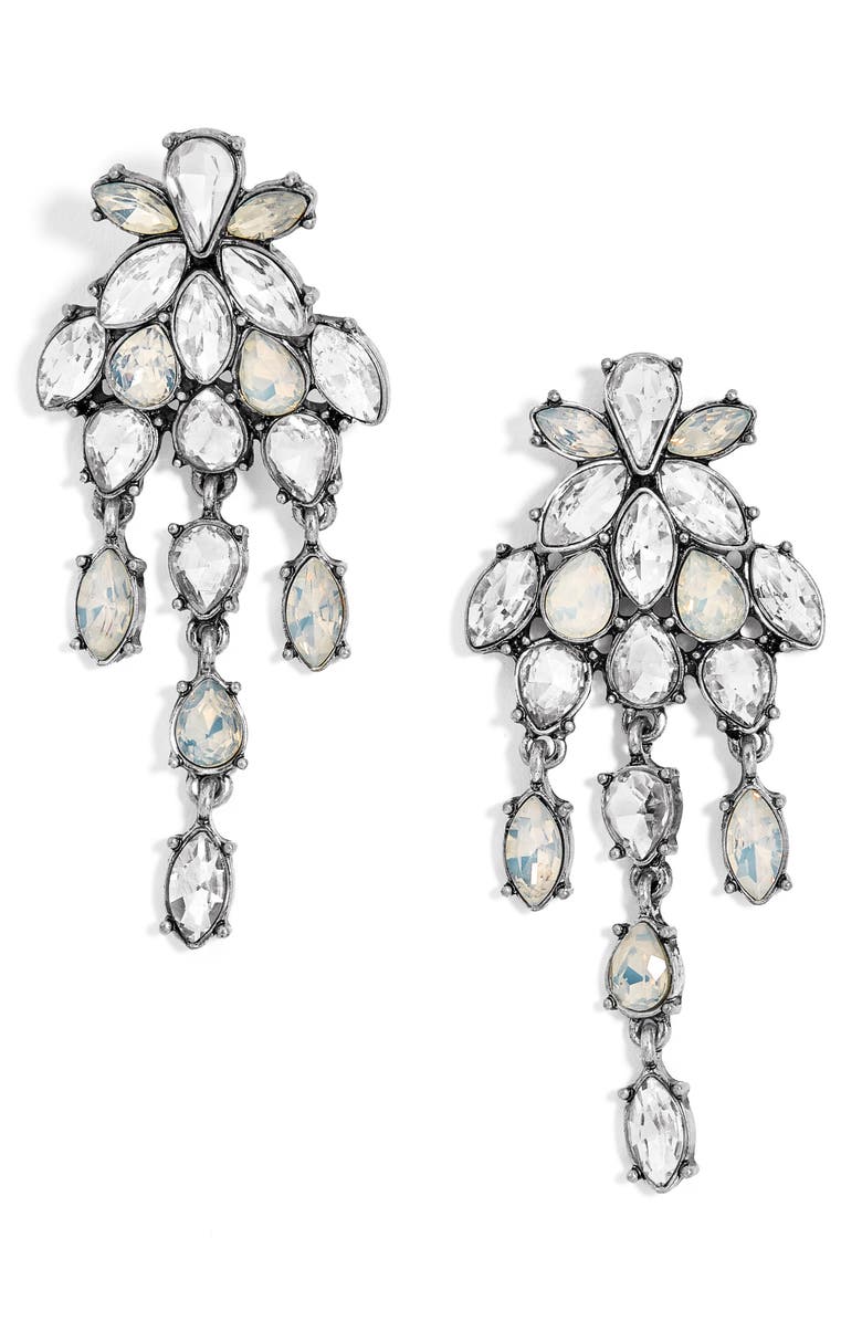 Baublebar Chandelier Crystal Drop Earrings Nordstrom Baublebar Chandelier Crystal Drop Earrings Main Color 040