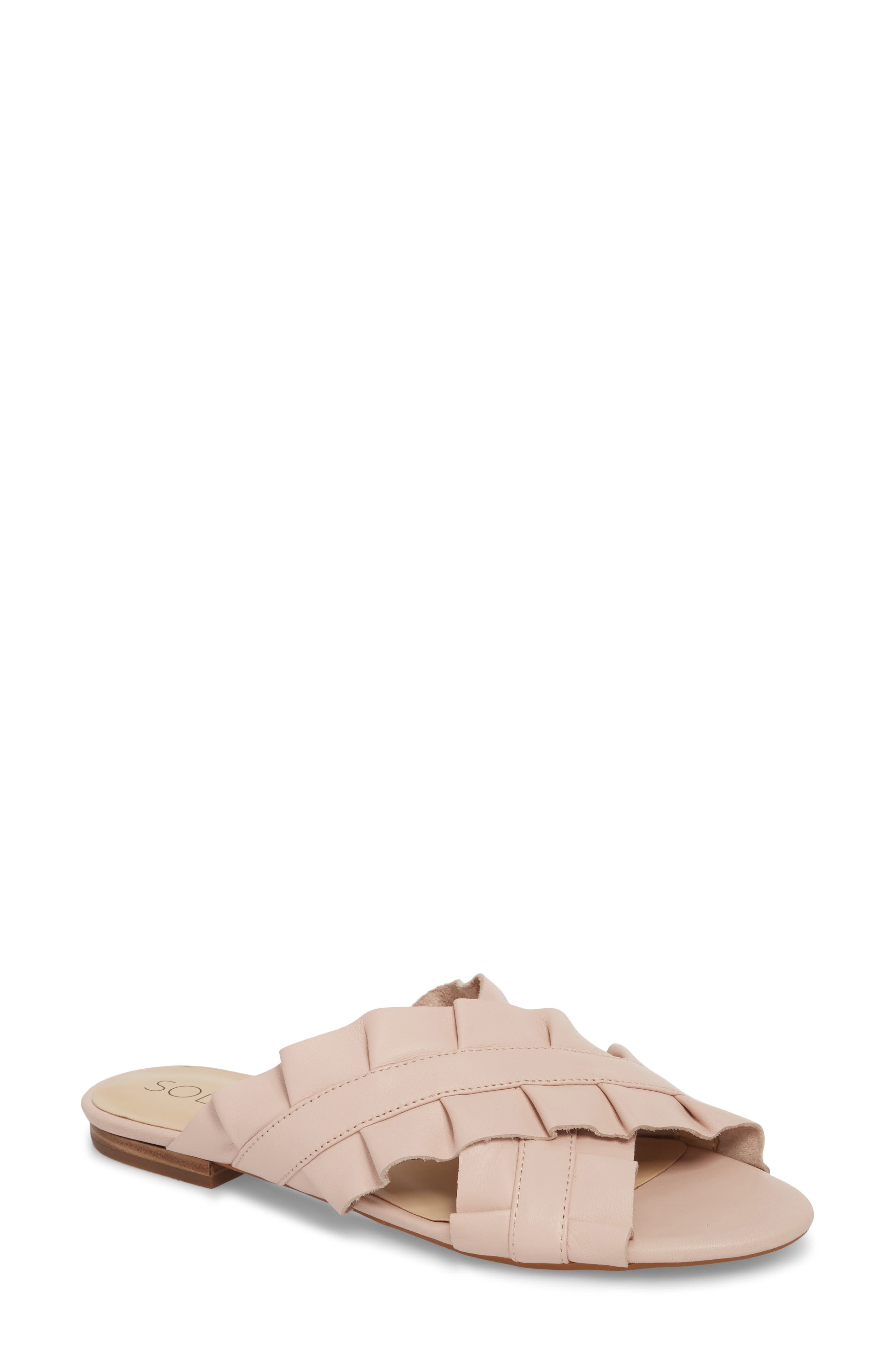 Sole Society Mandi Slide Sandal- Pink