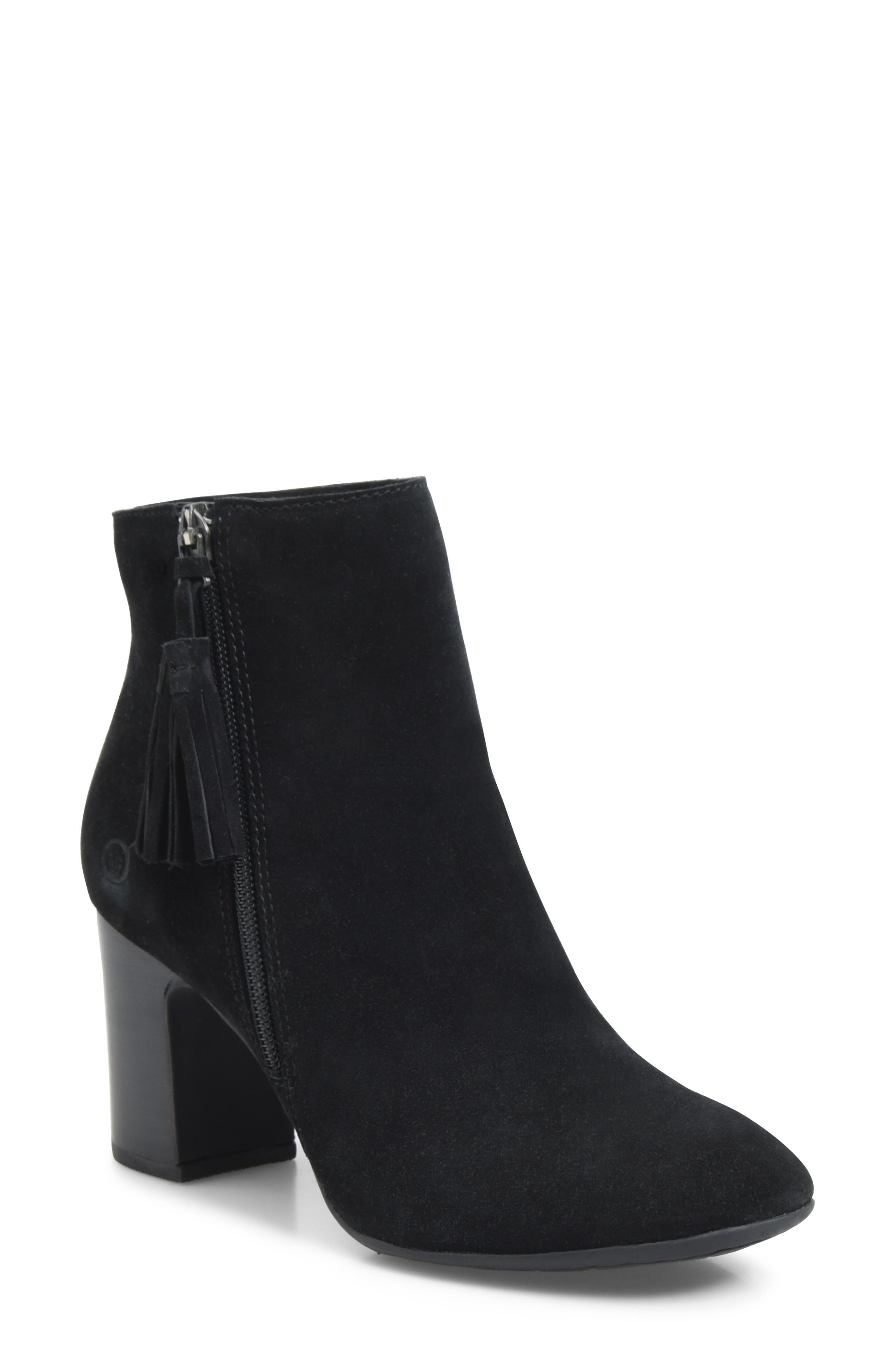 B?rn Michie Block Heel Bootie- Black