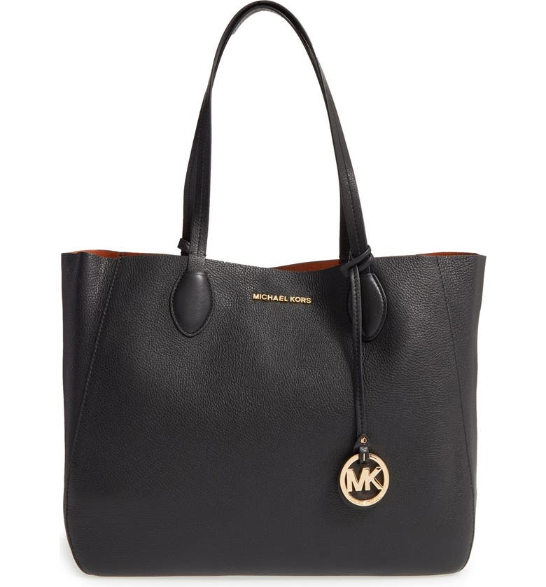 MICHAEL Michael Kors 'Large Mae' Reversible Leather Tote | Nordstrom