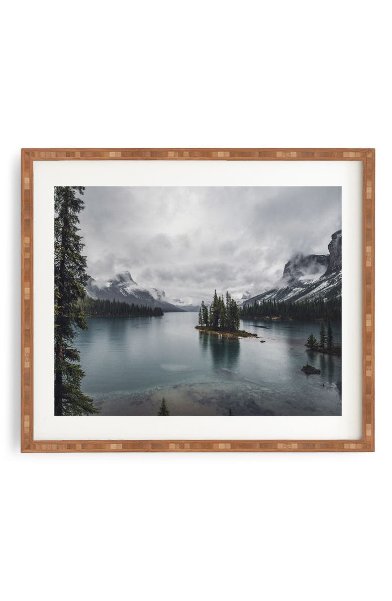 Deny Designs Maligne Lake Framed Wall Art Nordstrom Deny Designs Maligne Lake Framed Wall Art Main Color Blue