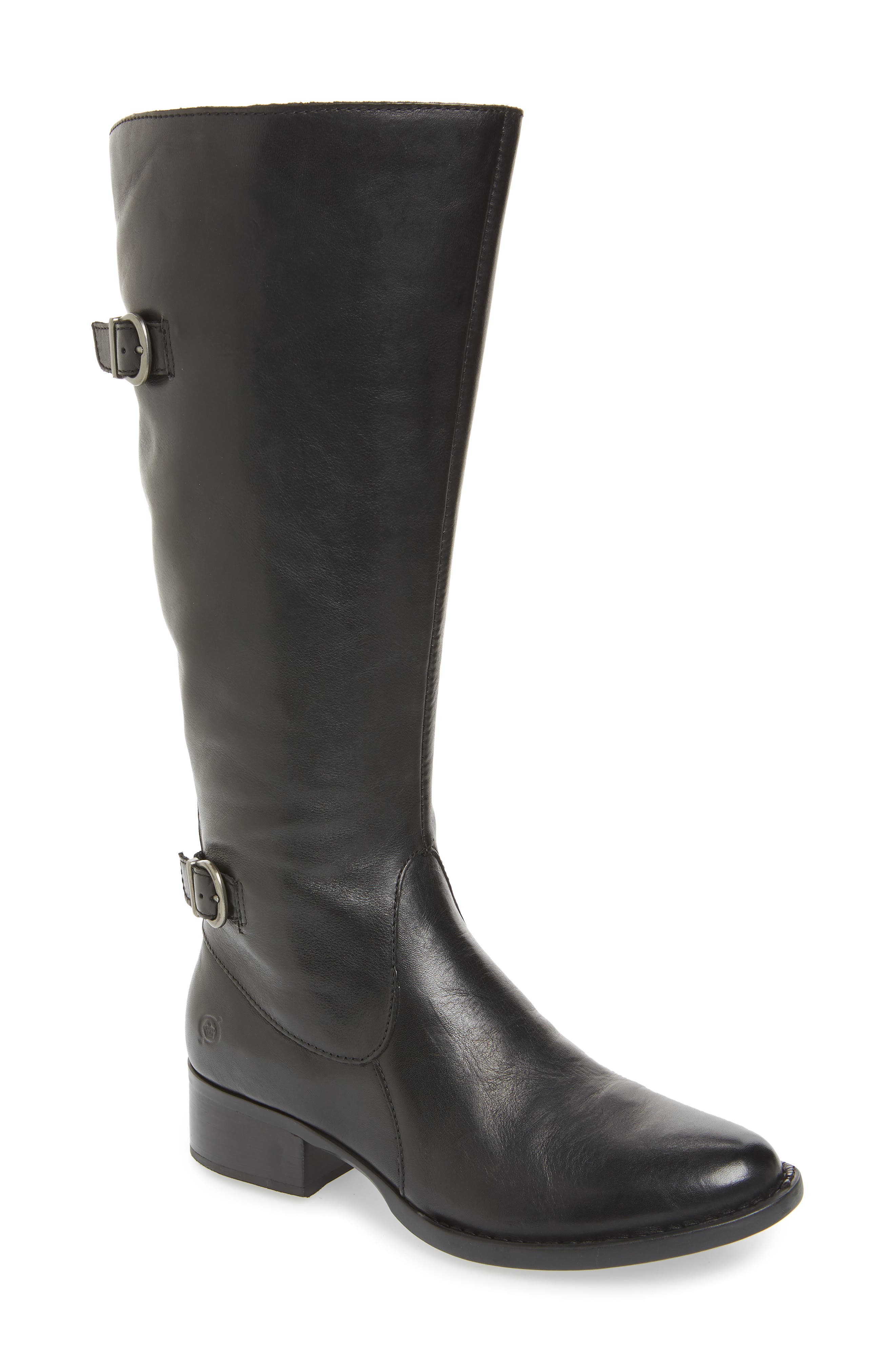 B?rn Gibb Knee High Riding Boot Wide Calf- Black